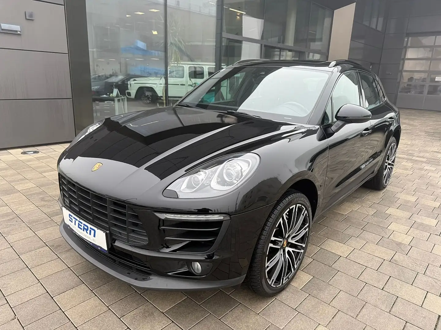 Porsche Macan S Diesel 3,0 DSG *LUFT*PANO*TURBO FELGEN*MEMORY Schwarz - 1