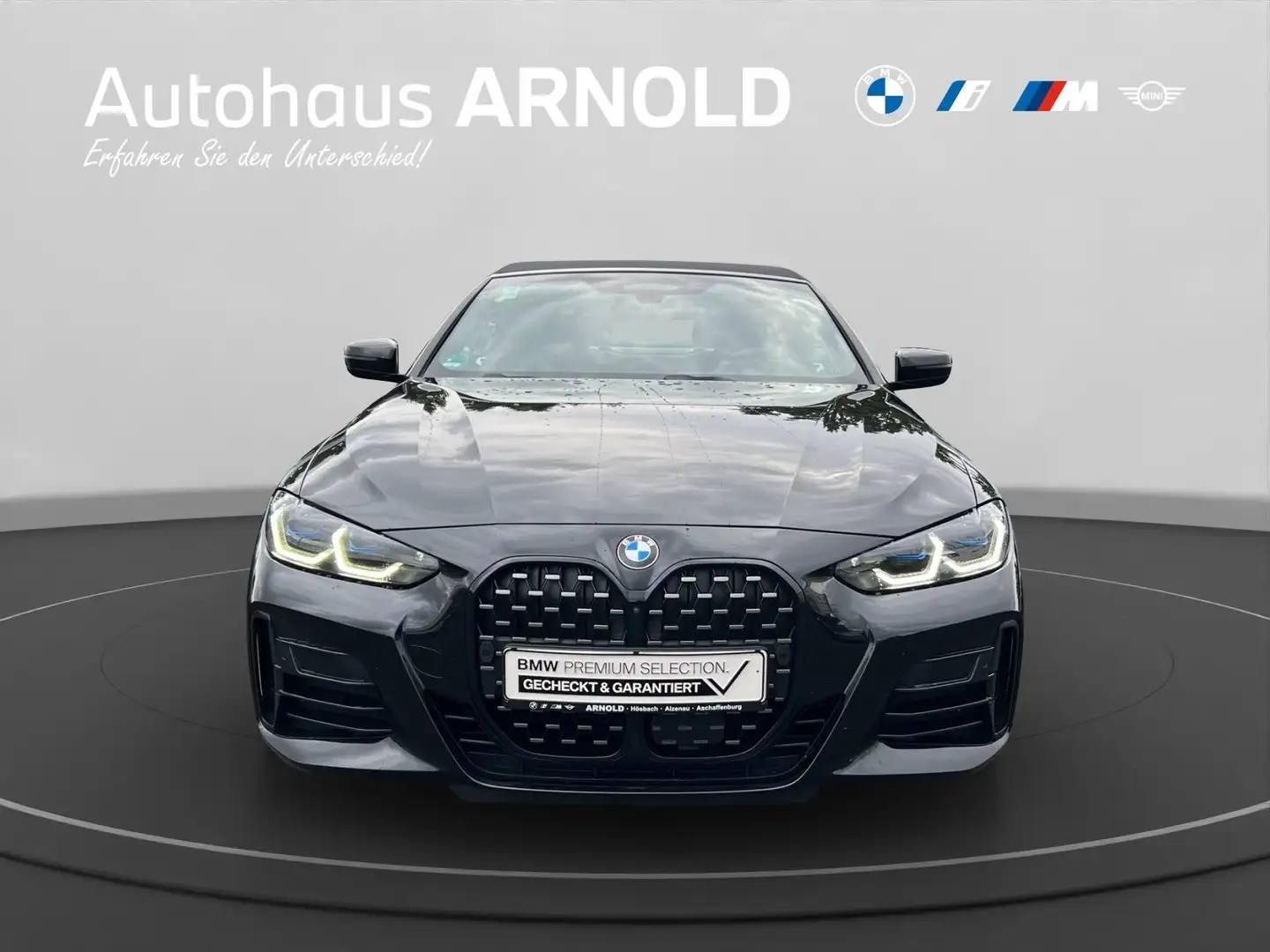 BMW 440 M440d xDrive Cabrio Head-Up Harman Kardon Laser Dr Schwarz - 2