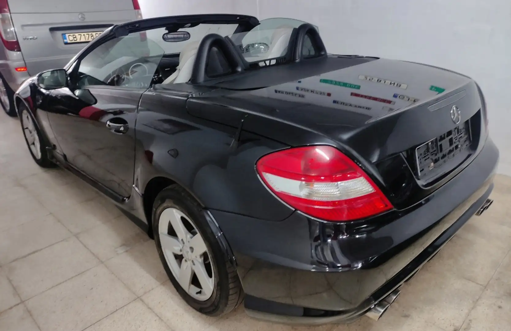 Mercedes-Benz SLK 200 200K Aut. Noir - 1