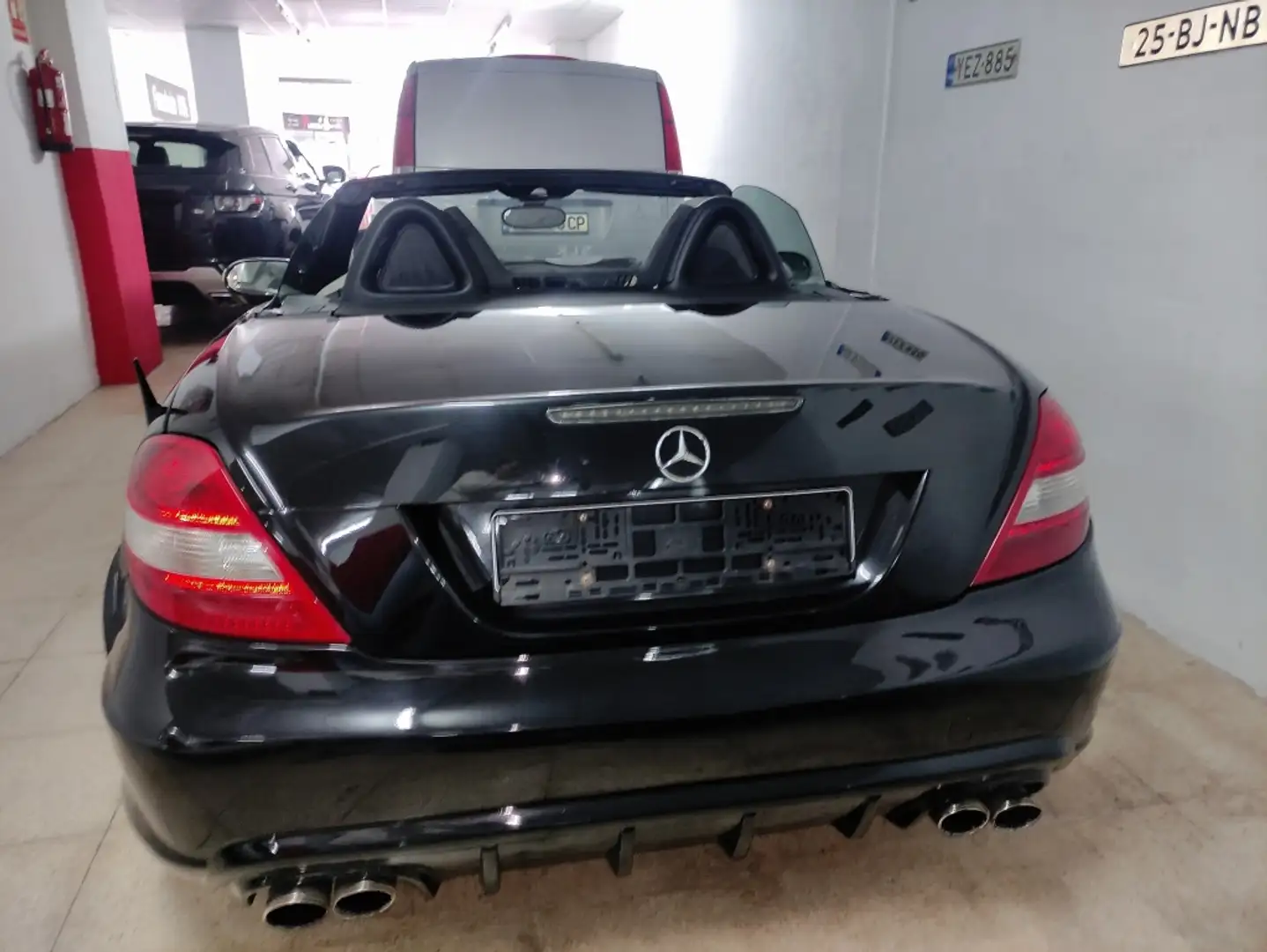Mercedes-Benz SLK 200 200K Aut. Noir - 2