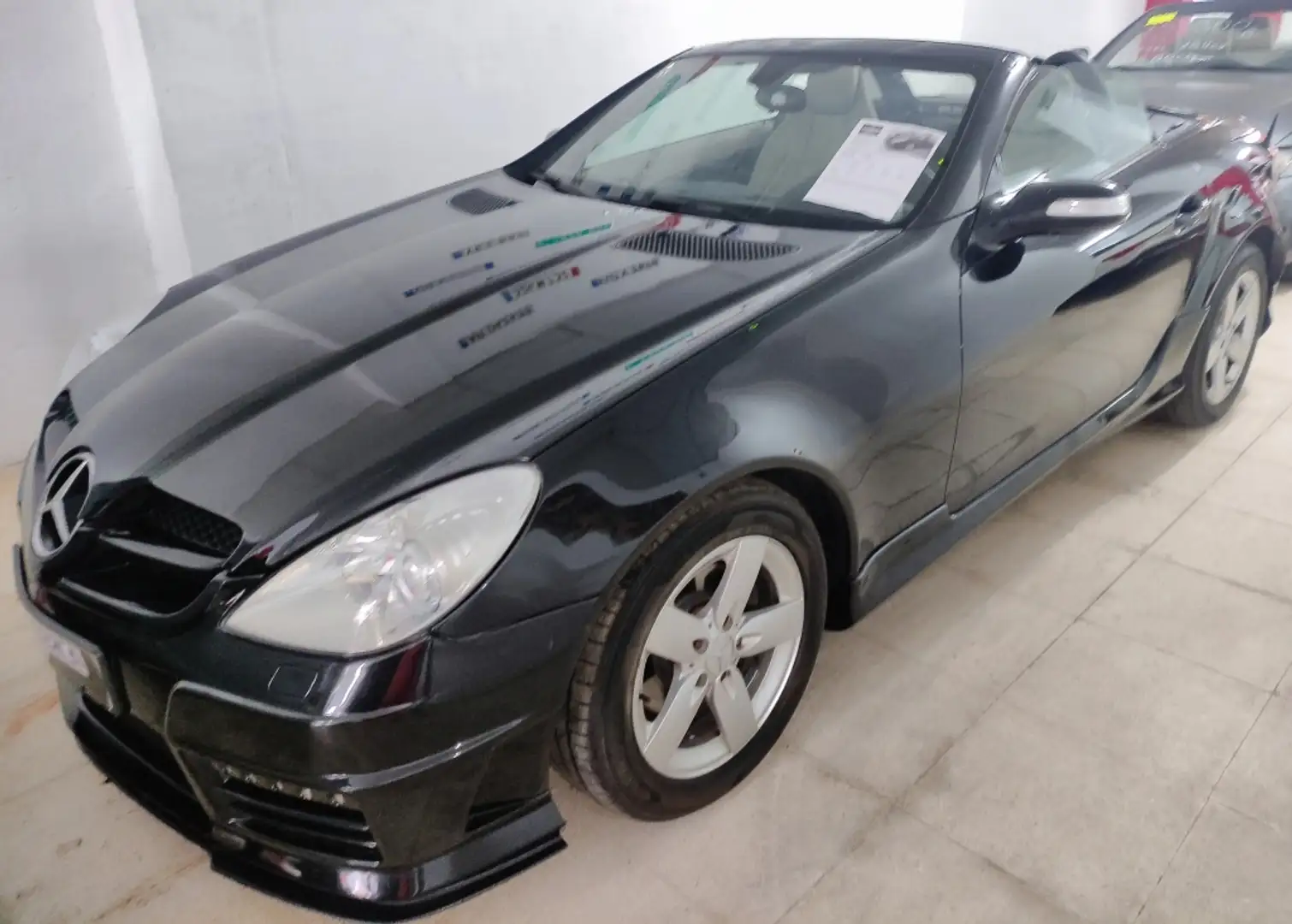 Mercedes-Benz SLK 200 200K Aut. Noir - 1