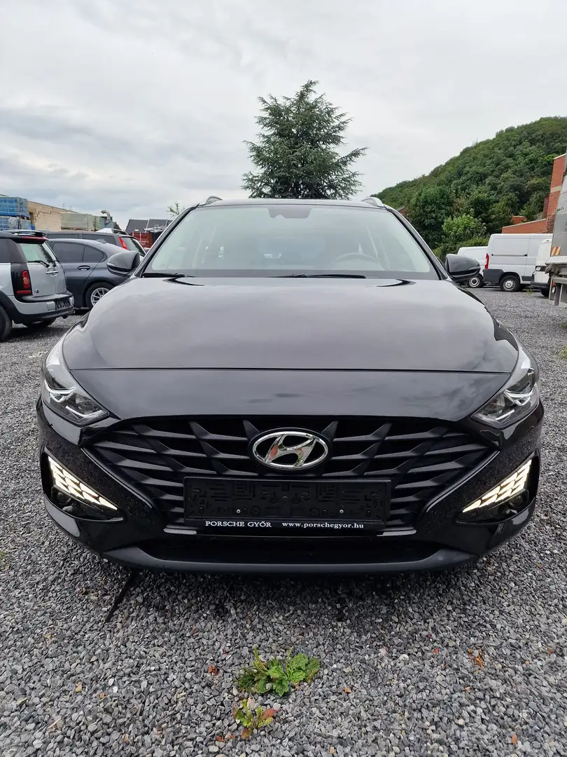 Hyundai i30 Break 1.6 CRDi MHEV Techno DCT // TVA Deductible Schwarz - 2