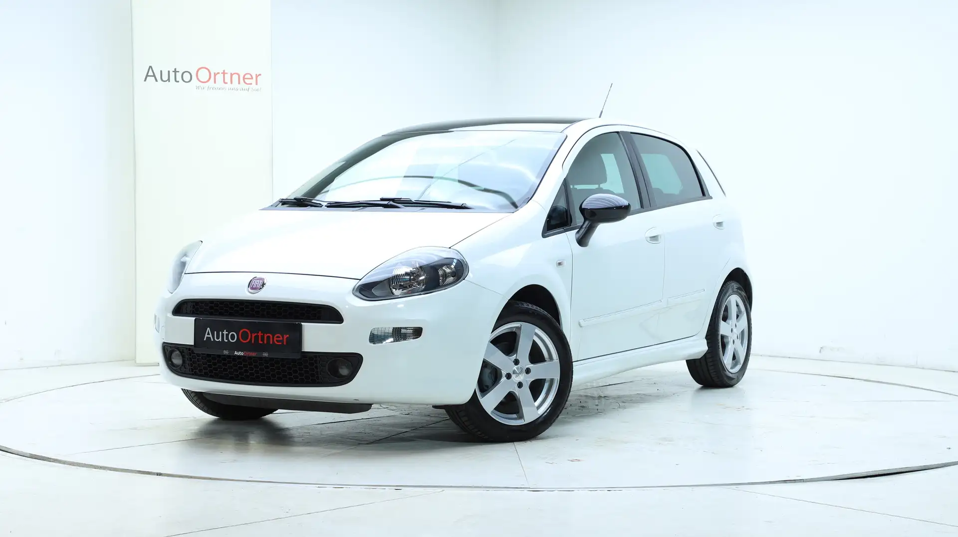 Fiat Punto Easy 1. Besitz Weiß - 1