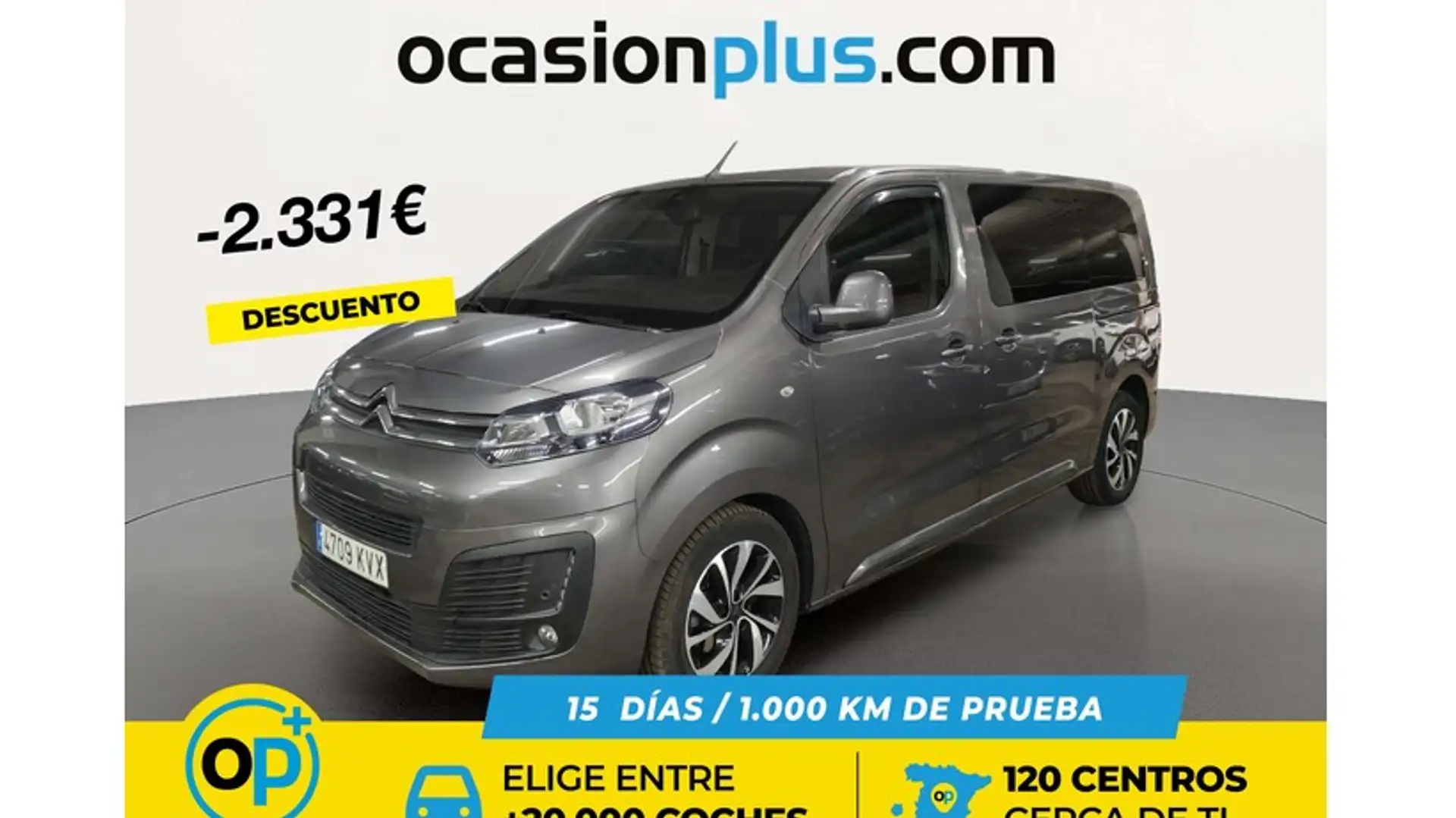 Citroen Spacetourer BlueHDI S&S M Feel 150 Gris - 1