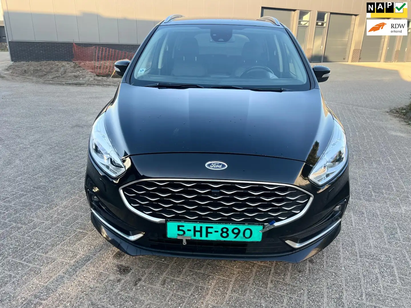 Ford Galaxy 2.0 TDCi Lease Titanium ((( 7-persoons))) Zwart - 1