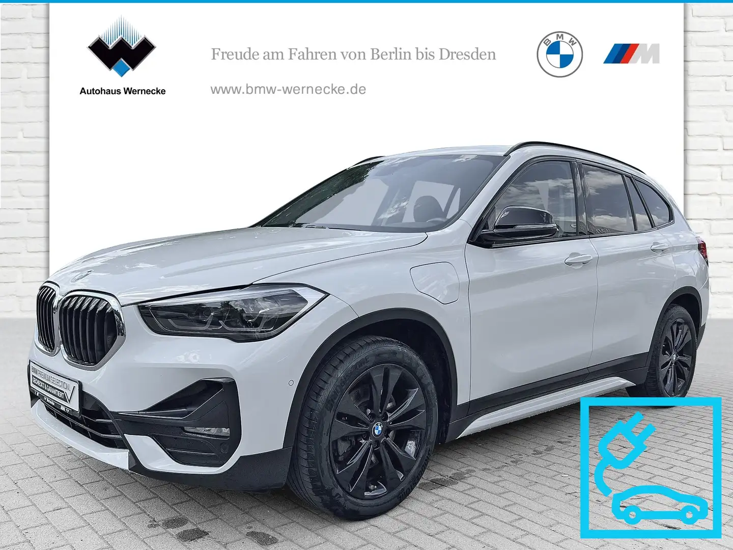 BMW X1 xDrive25e Sport Line DAB LED Navi Tempomat Bianco - 1