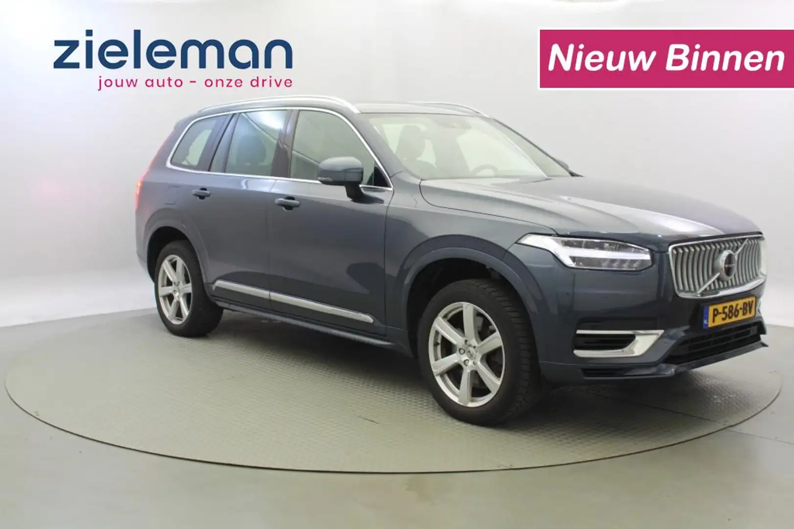 Volvo XC90 2.0 T8 Recharge AWD Inscription Expression 7 Perso Blauw - 1