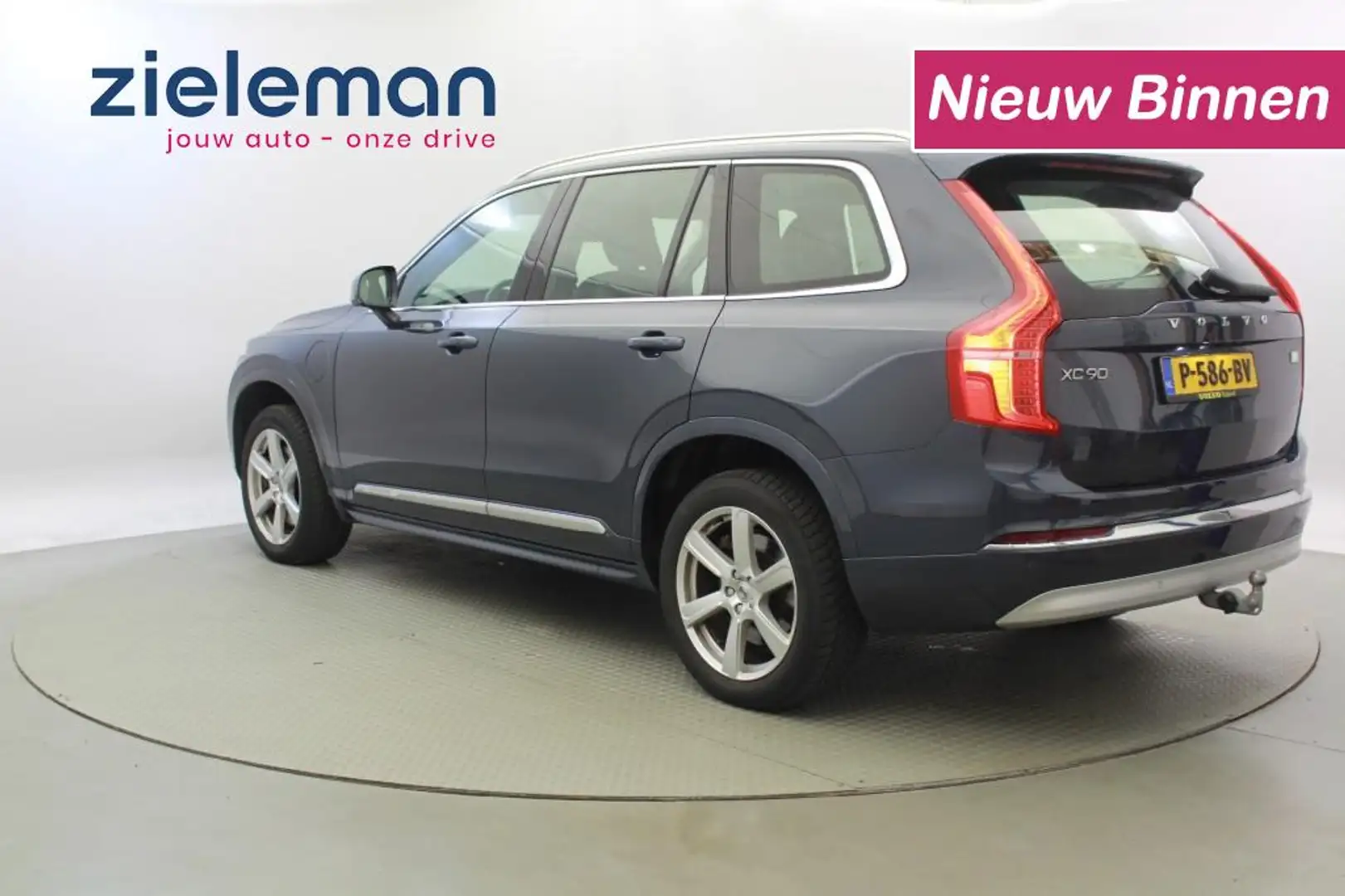 Volvo XC90 2.0 T8 Recharge AWD Inscription Expression 7 Perso Blauw - 2