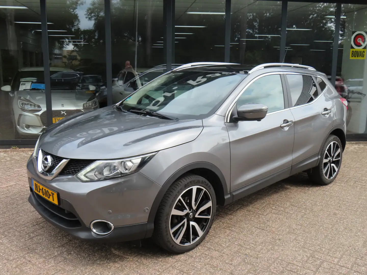 Nissan Qashqai 1.2 Tekna*Panorama*Leder*EXPORT/EX.BPM* Gris - 2