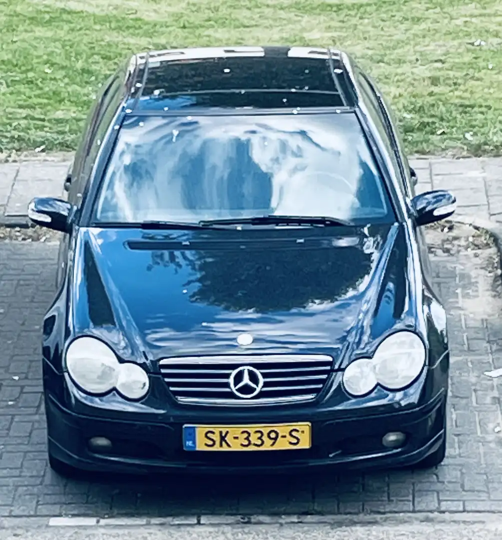Mercedes-Benz 200 200 C-Klasse Sportcoupe compresor Niebieski - 2