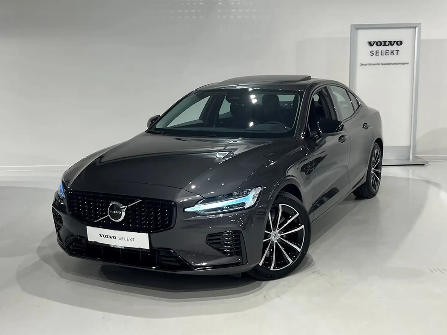 Volvo S60 T8 Recharge Ultimate Dark Long Range Gris - 1