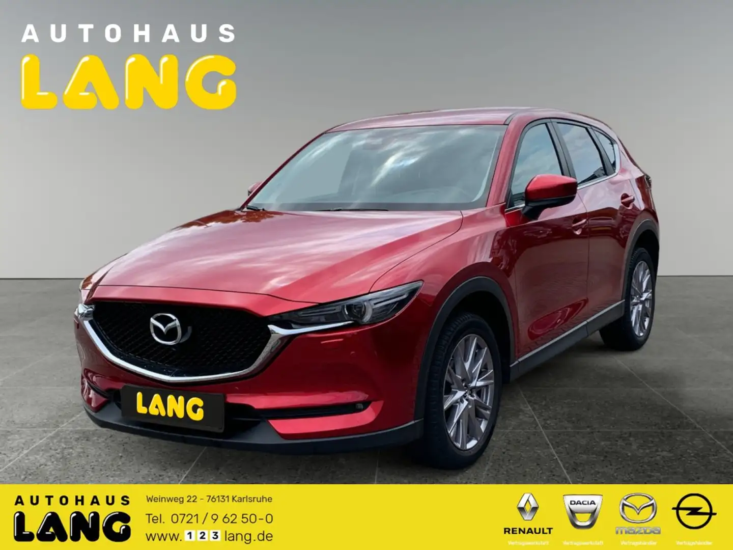 Mazda CX-5 2.0 SKYACTIV-G 165 EU6d-T Kangei 2WD NAVI Rojo - 1