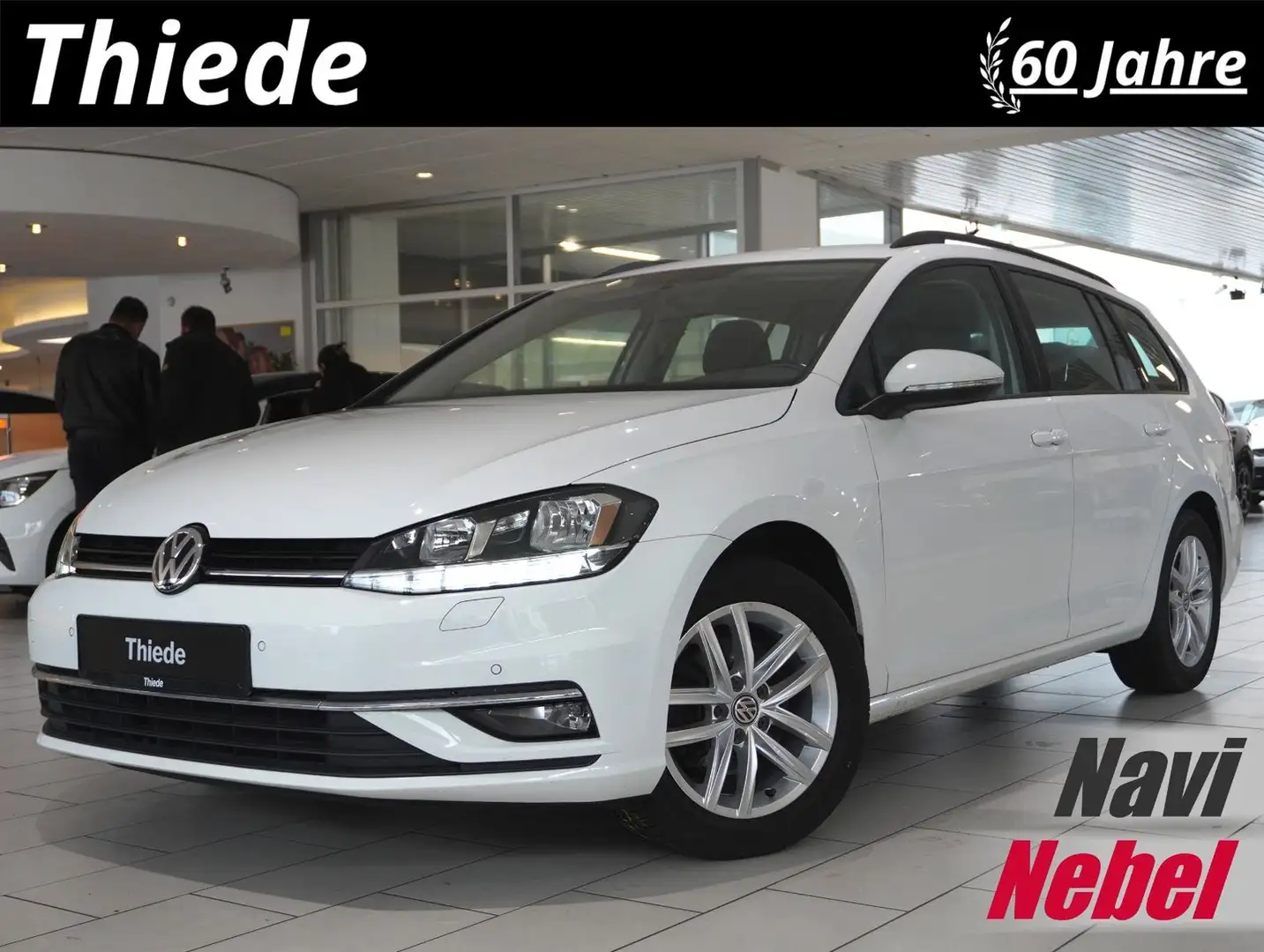 Volkswagen Golf VII Variant 1.6 TDI NAVI/LED/SH/ACC/PDC/AHK Weiß - 1