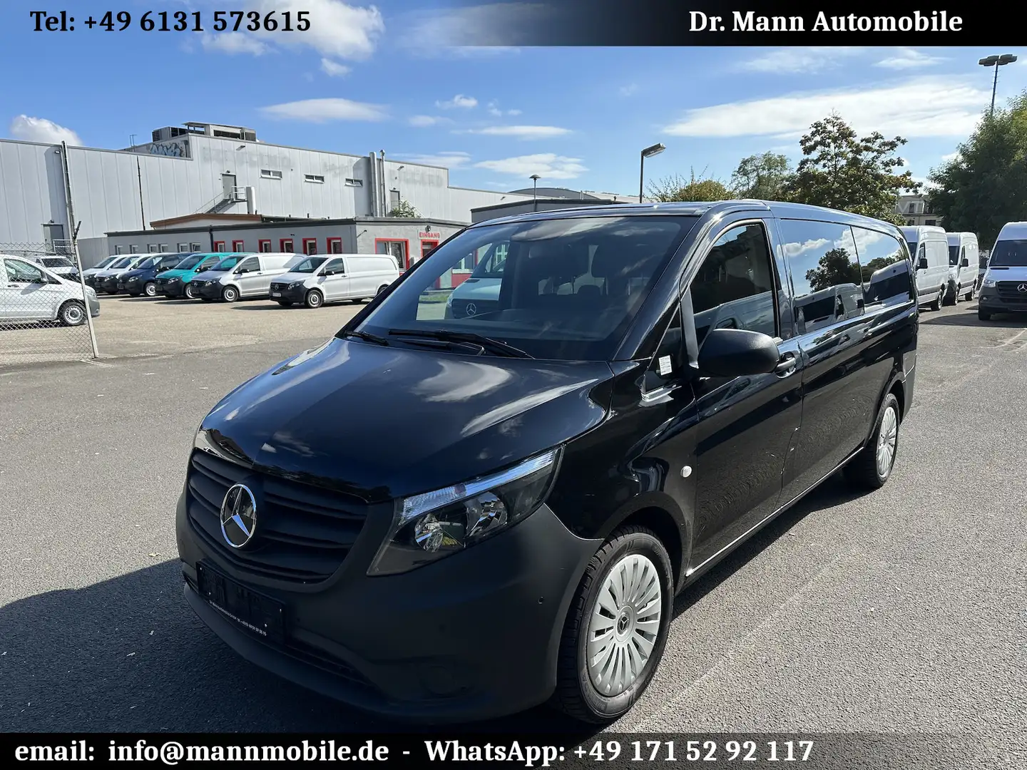Mercedes-Benz Vito 116 CDI Pro extralang 9 Sitzer Schwarz - 1