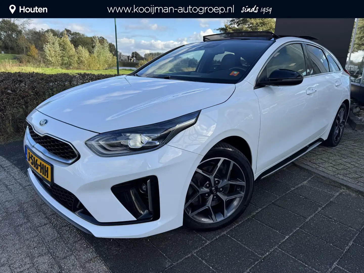 Kia ProCeed / pro_cee'd 1.4 T-GDI GT-Line | Dealeronderhouden | Schuif/Kan Wit - 1