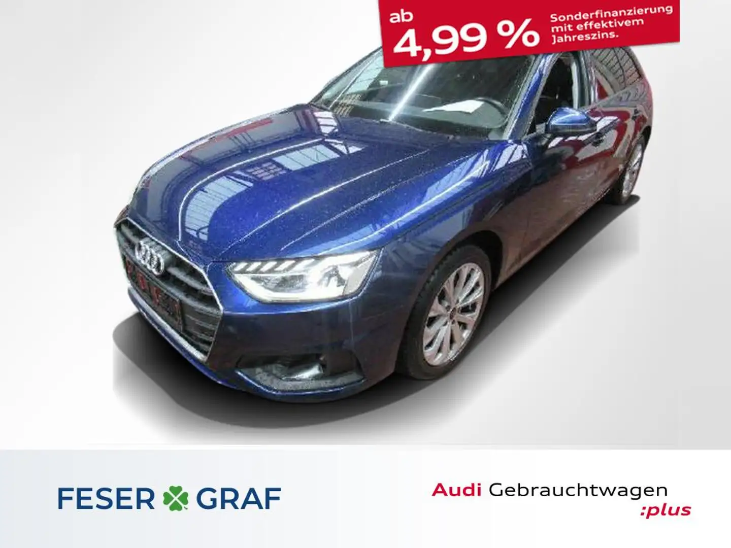Audi A4 Avant 35 TDI S tronic Azul - 1