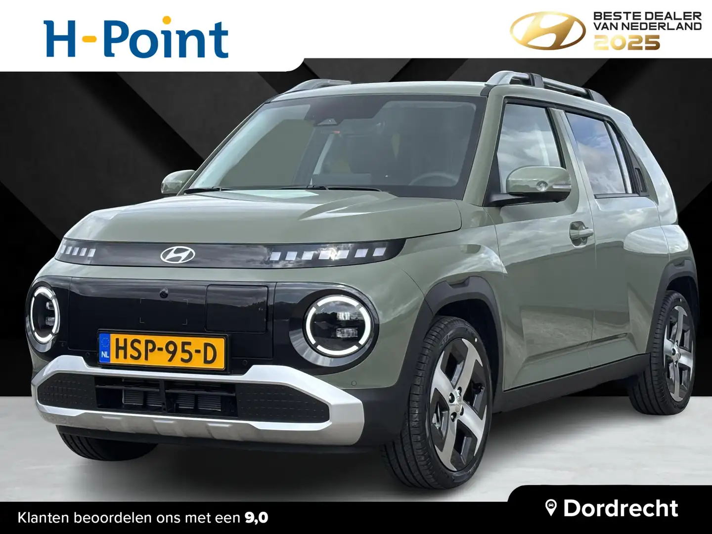 Hyundai Inster Evolve 49 kWh | Demovoordeel €2115 | Winterpack | Groen - 1