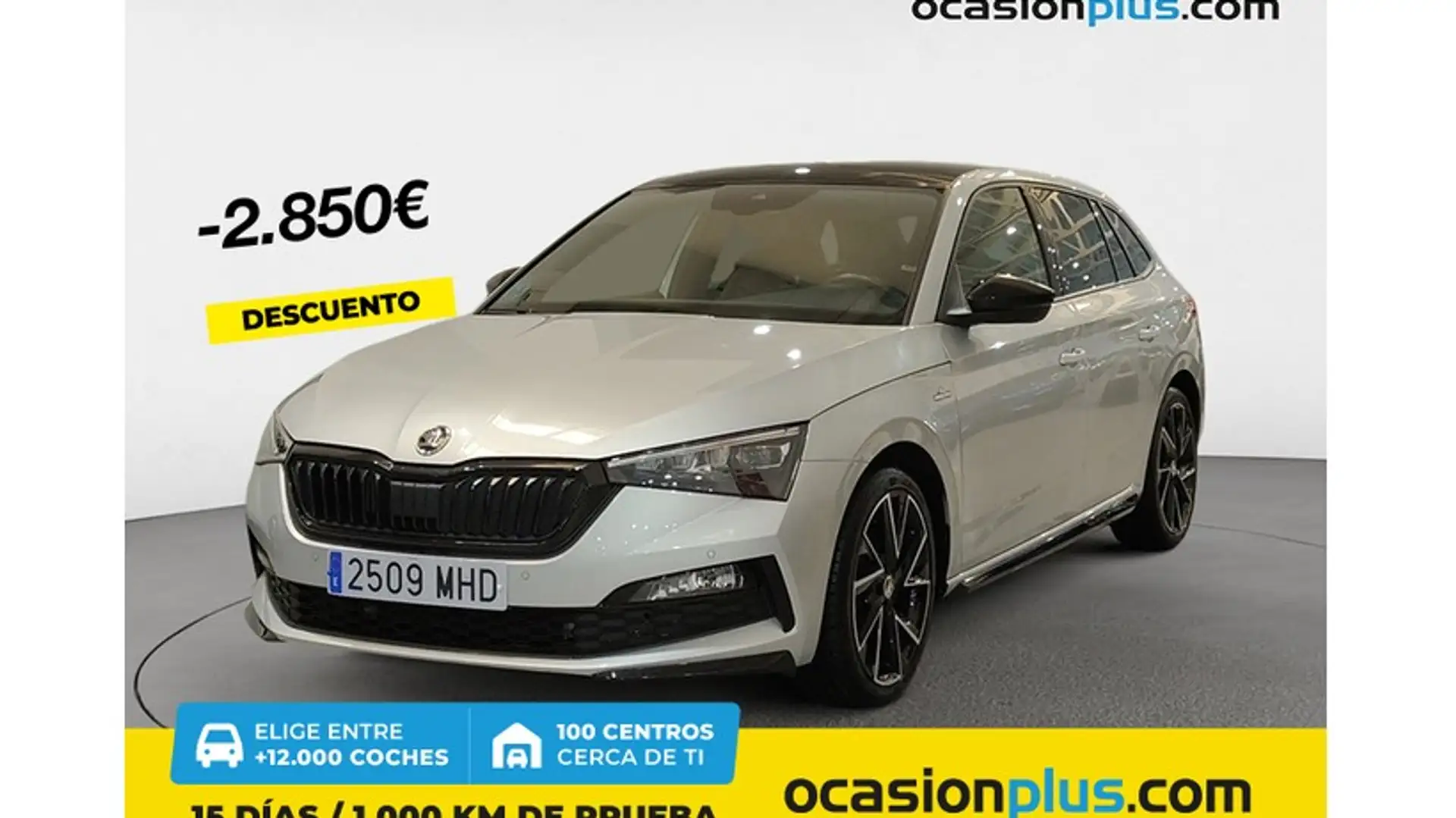 Skoda Scala 1.5 TSI Montecarlo DSG 110kW Plateado - 1