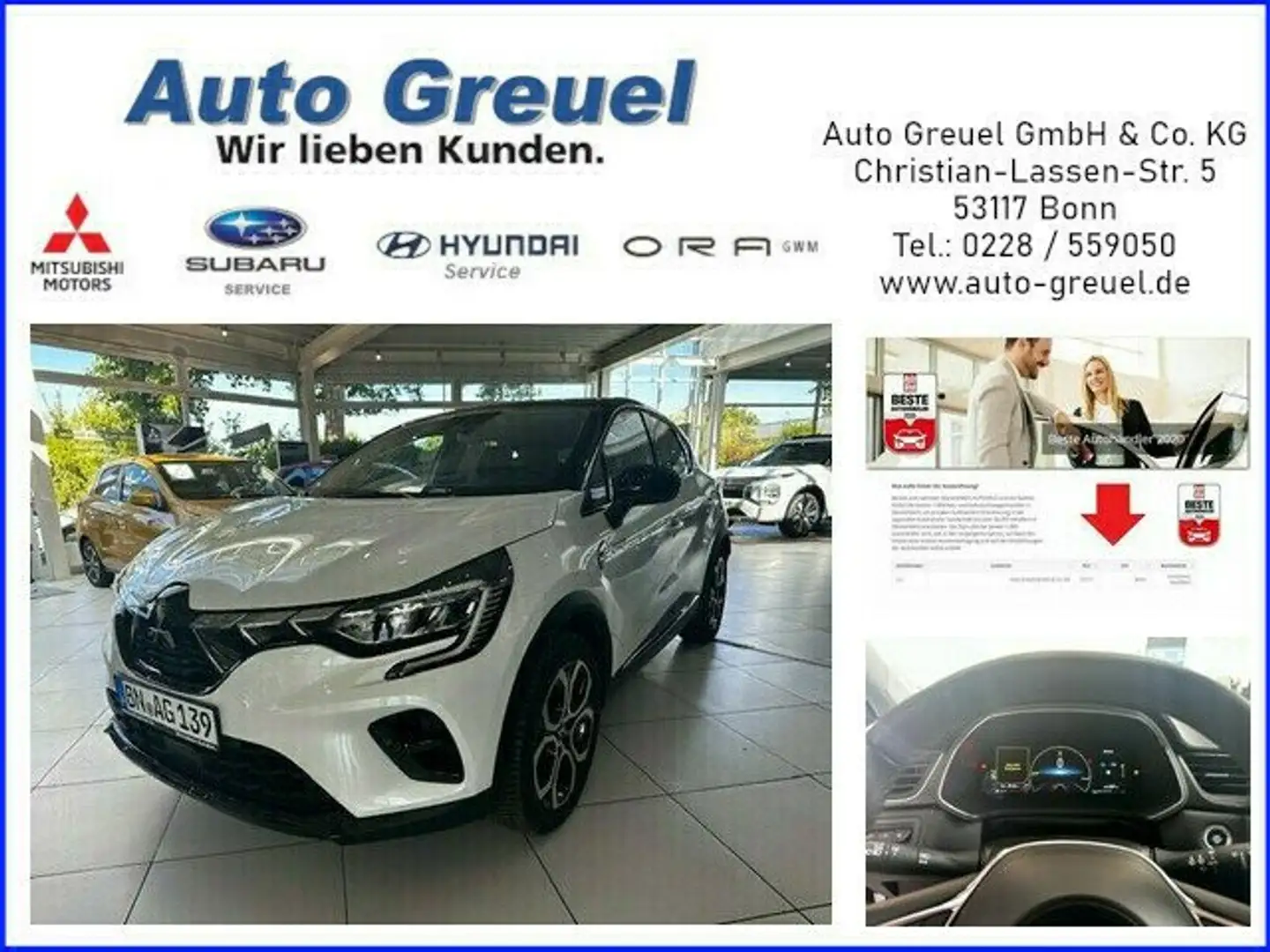 Mitsubishi ASX Top Hybrid Automatik Allwetterreifen - 1