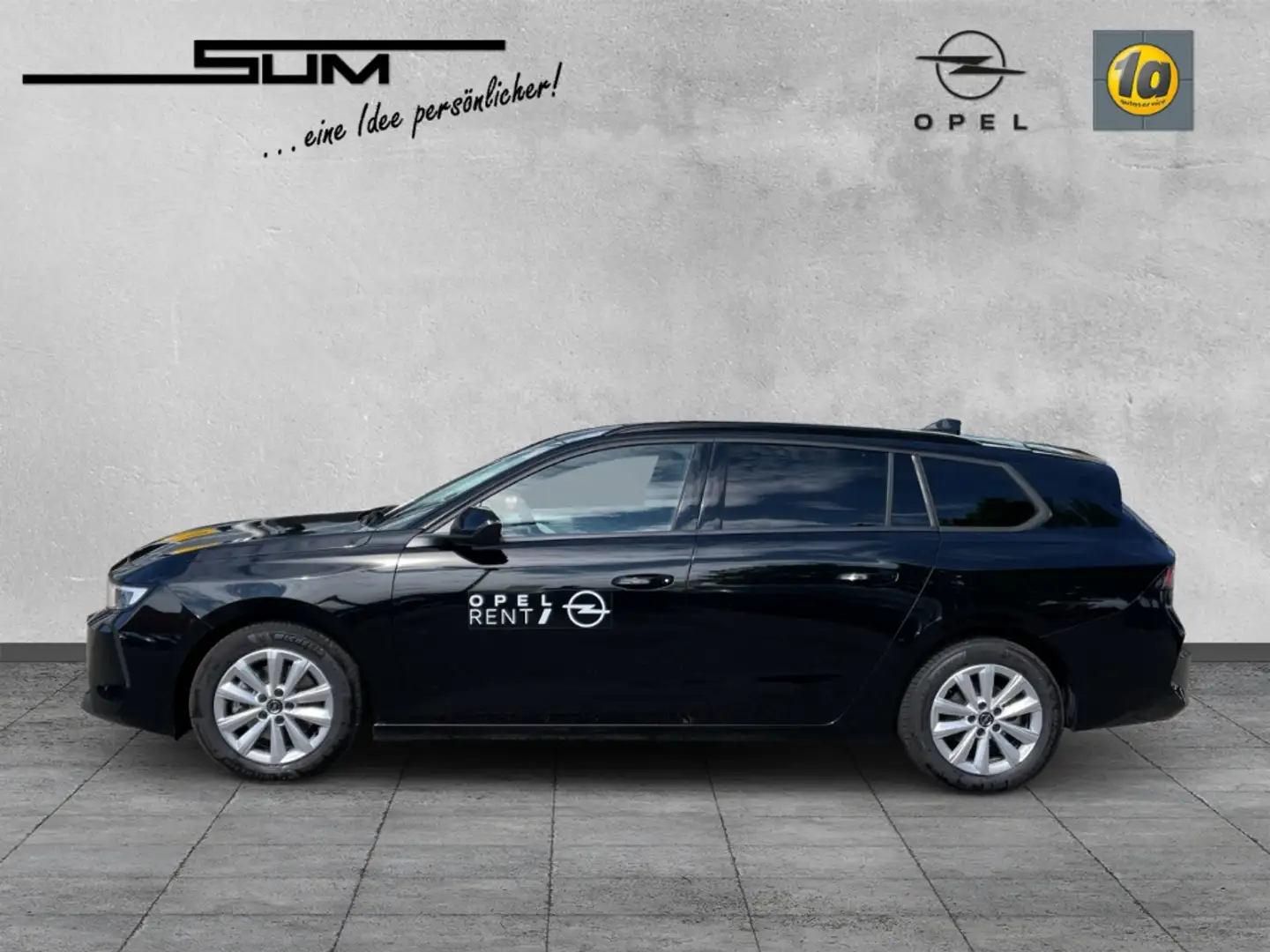 Opel Astra Sports Tourer Diesel Automatik Navi  LED   Kliomaa Schwarz - 2