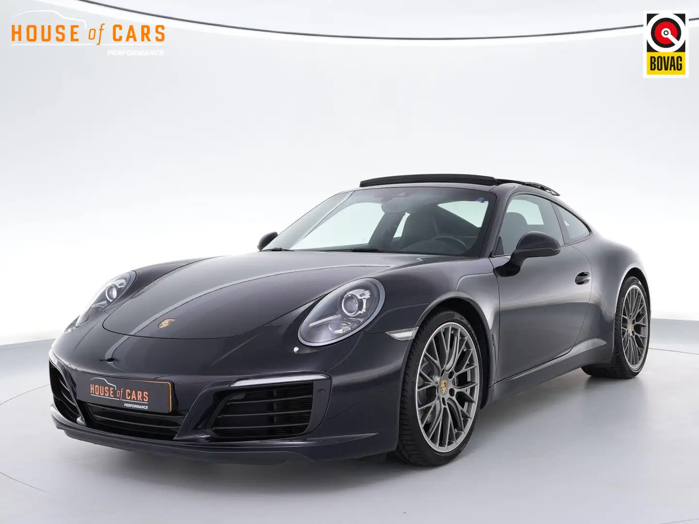 Porsche 991 Carrera 3.0 370pk |dealer onderhouden|panoramadak| Zwart - 1