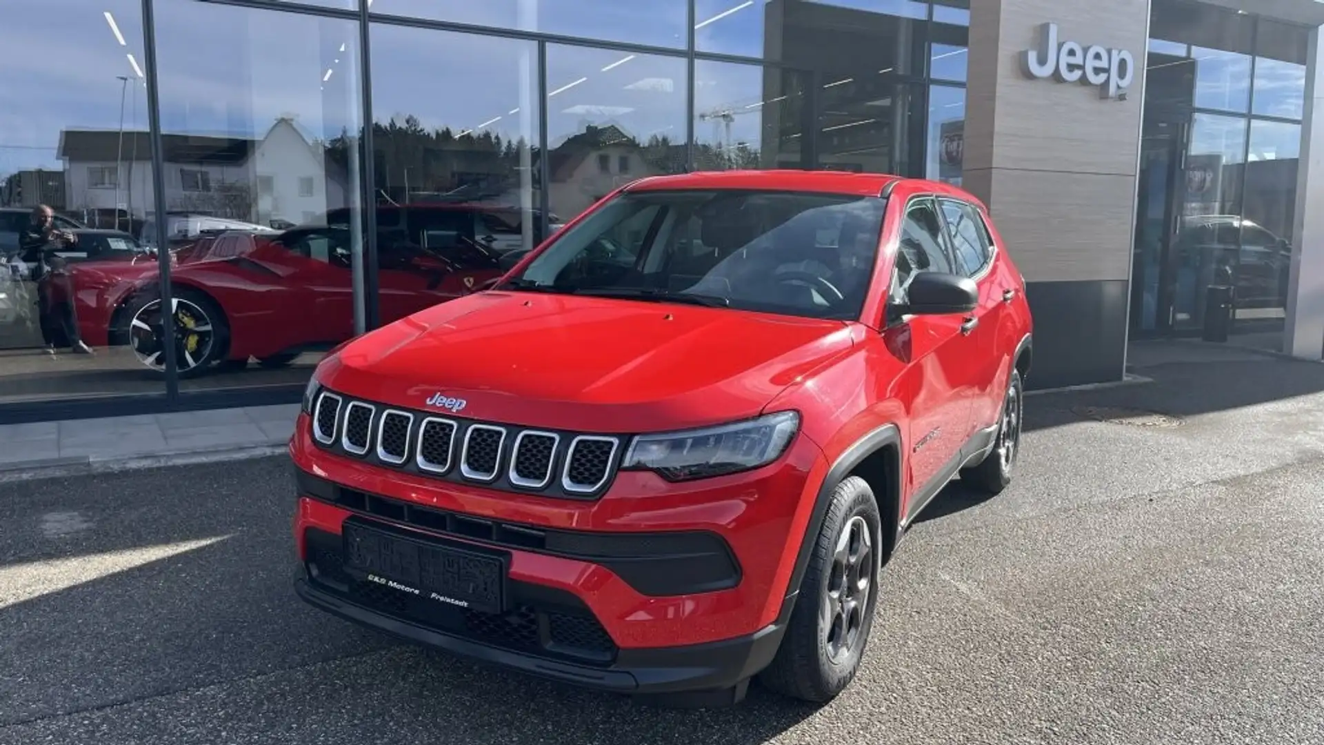 Jeep Compass 1.3 Multiair Sport T4 FWD 6MT Rot - 1