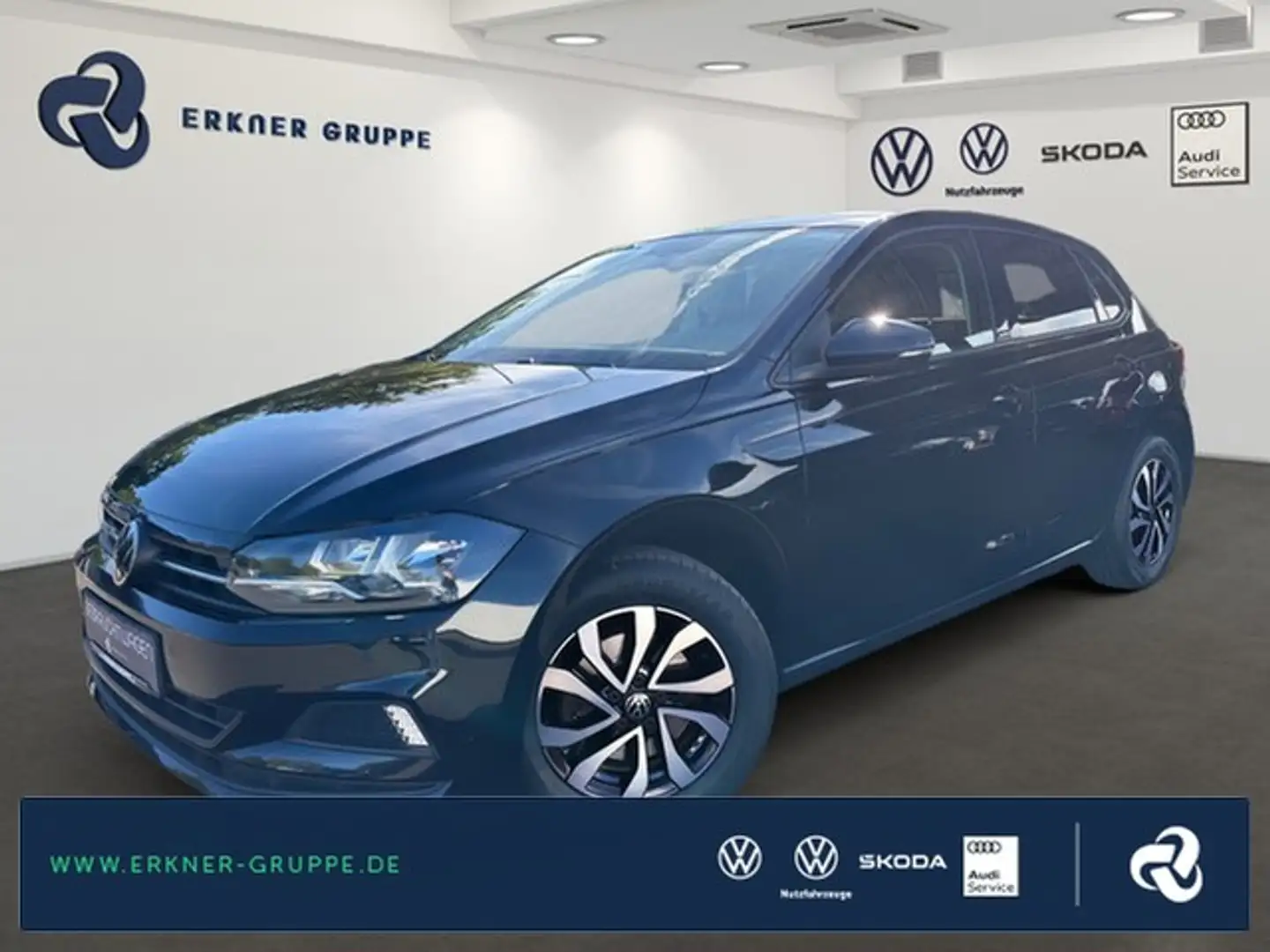 Volkswagen Polo VI 1.0TSI Active NAVI+KLIMAAUT+SITZHZG+++ Noir - 1