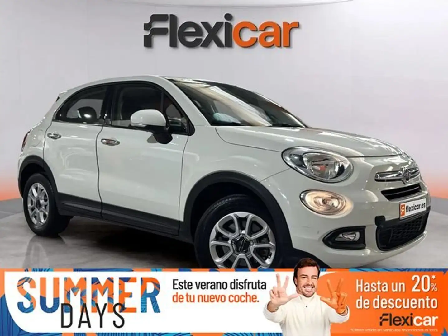 Fiat 500X Pop+Star+1.6+MultiJet+88kW+%28120CV%29+4x2 Blanco - 1