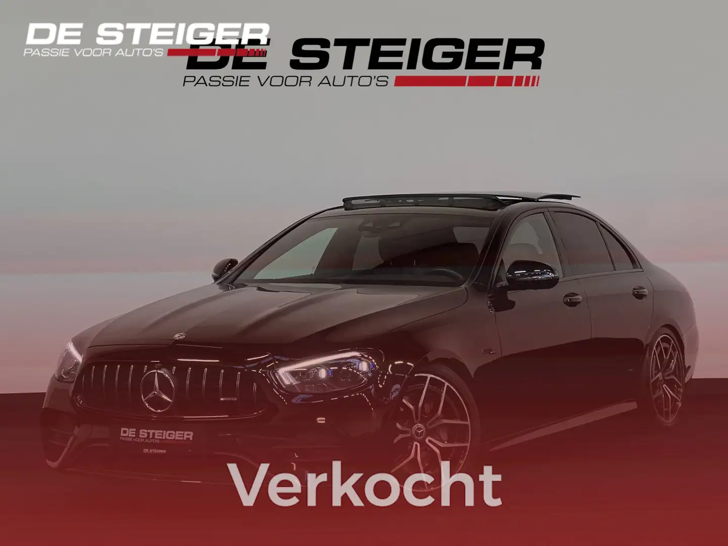 Mercedes-Benz E 300 e AMG E53 Burmester Pano Multibeam Sfeer 360 Zwart - 1