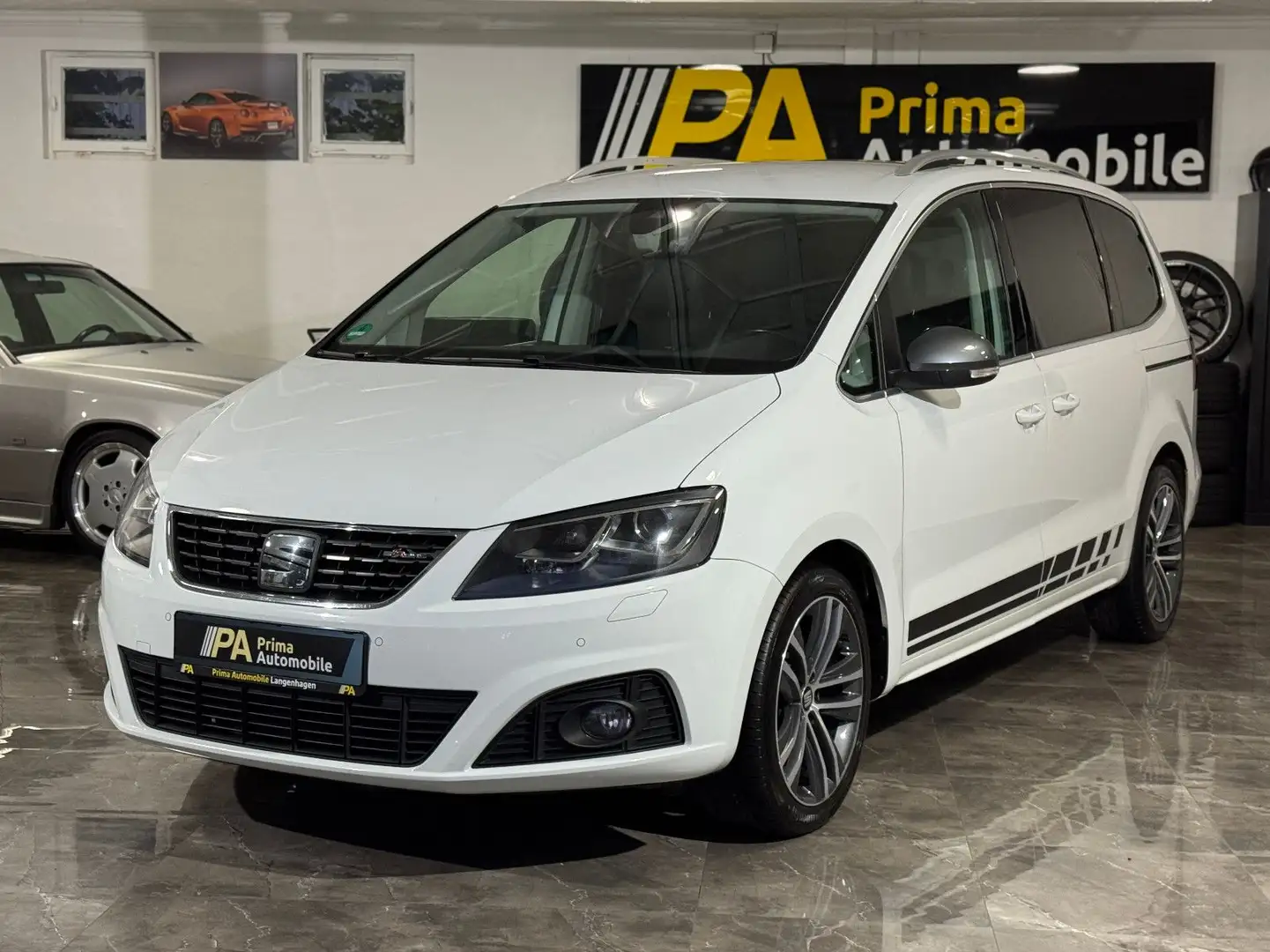 SEAT Alhambra 2.0 TDI FR-Line 4Drive 7-Sitzer DSG AHK Weiß - 1