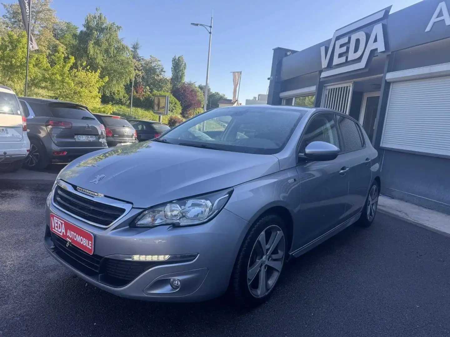 Peugeot 308 II 1.2 Puretech 110ch Allure S&S 5p Gris - 2