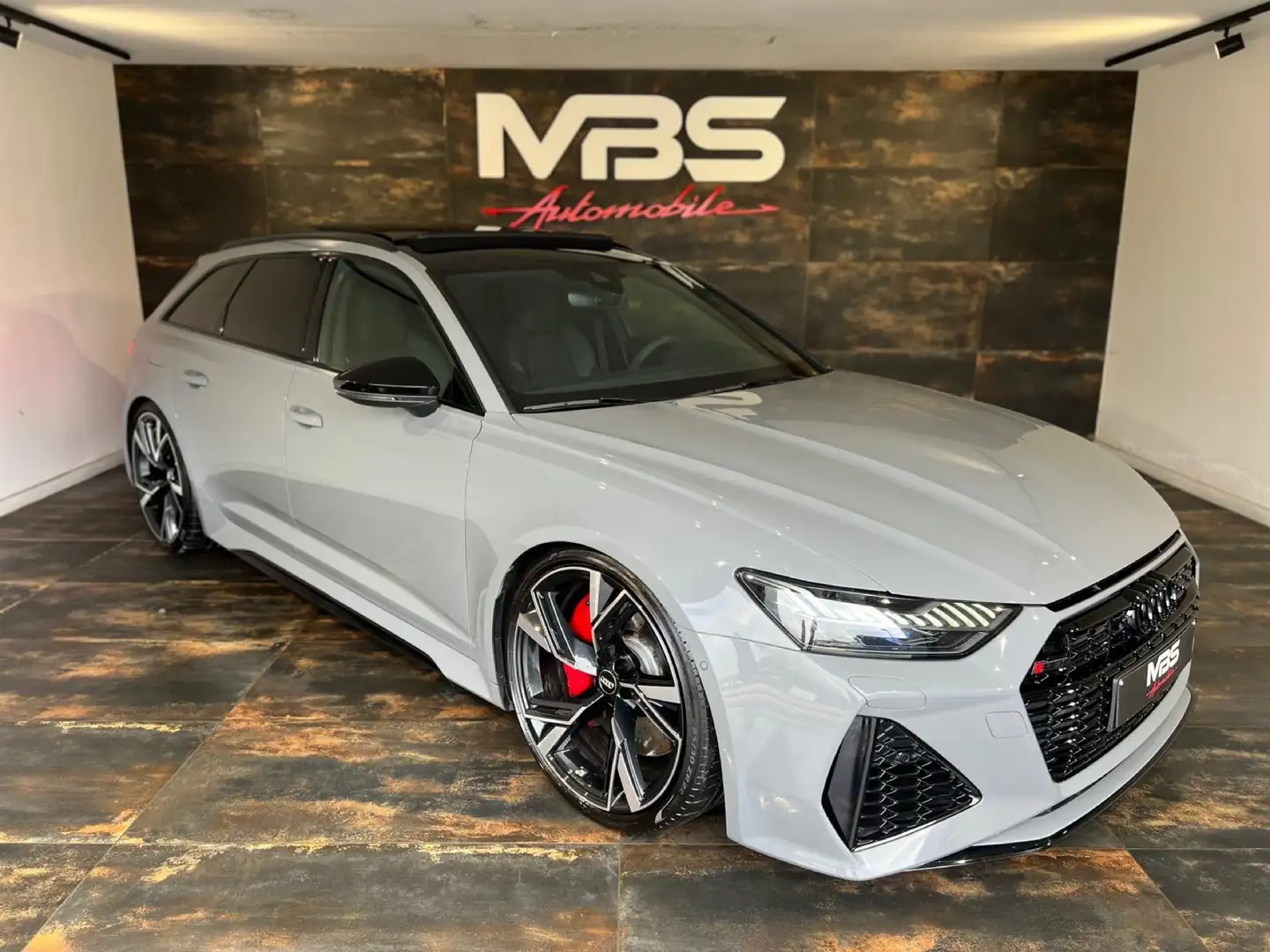 Audi RS6 4.0 V8 TFSI Quattro * TOIT PANO * UTILITAIRE Gris - 2