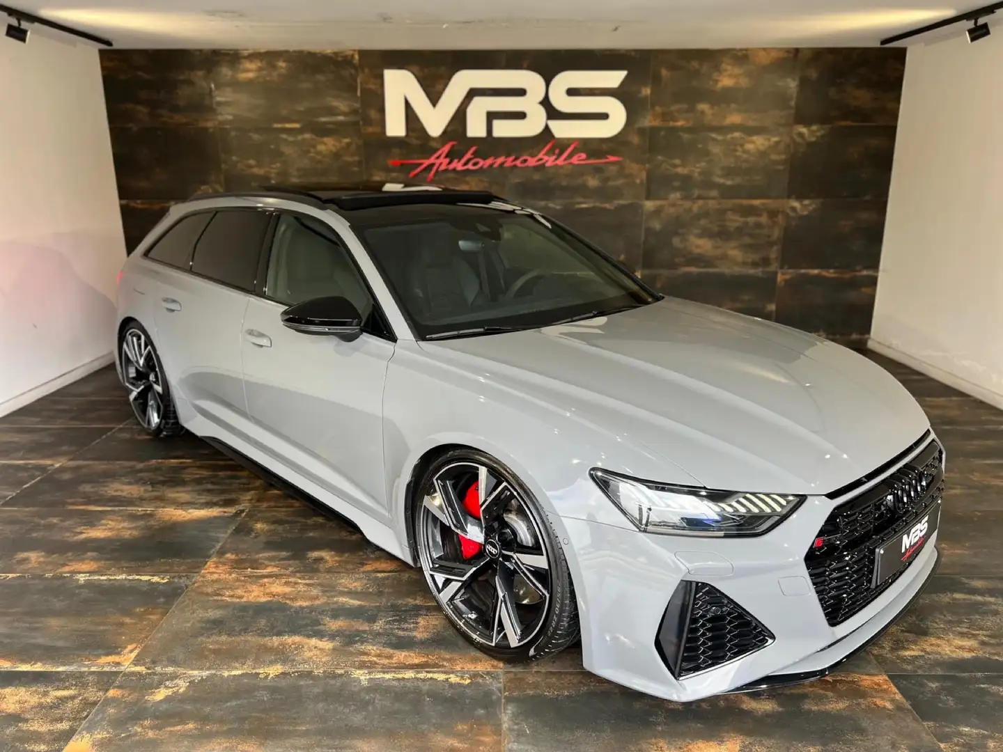 Audi RS6 4.0 V8 TFSI Quattro * TOIT PANO * UTILITAIRE Gris - 1