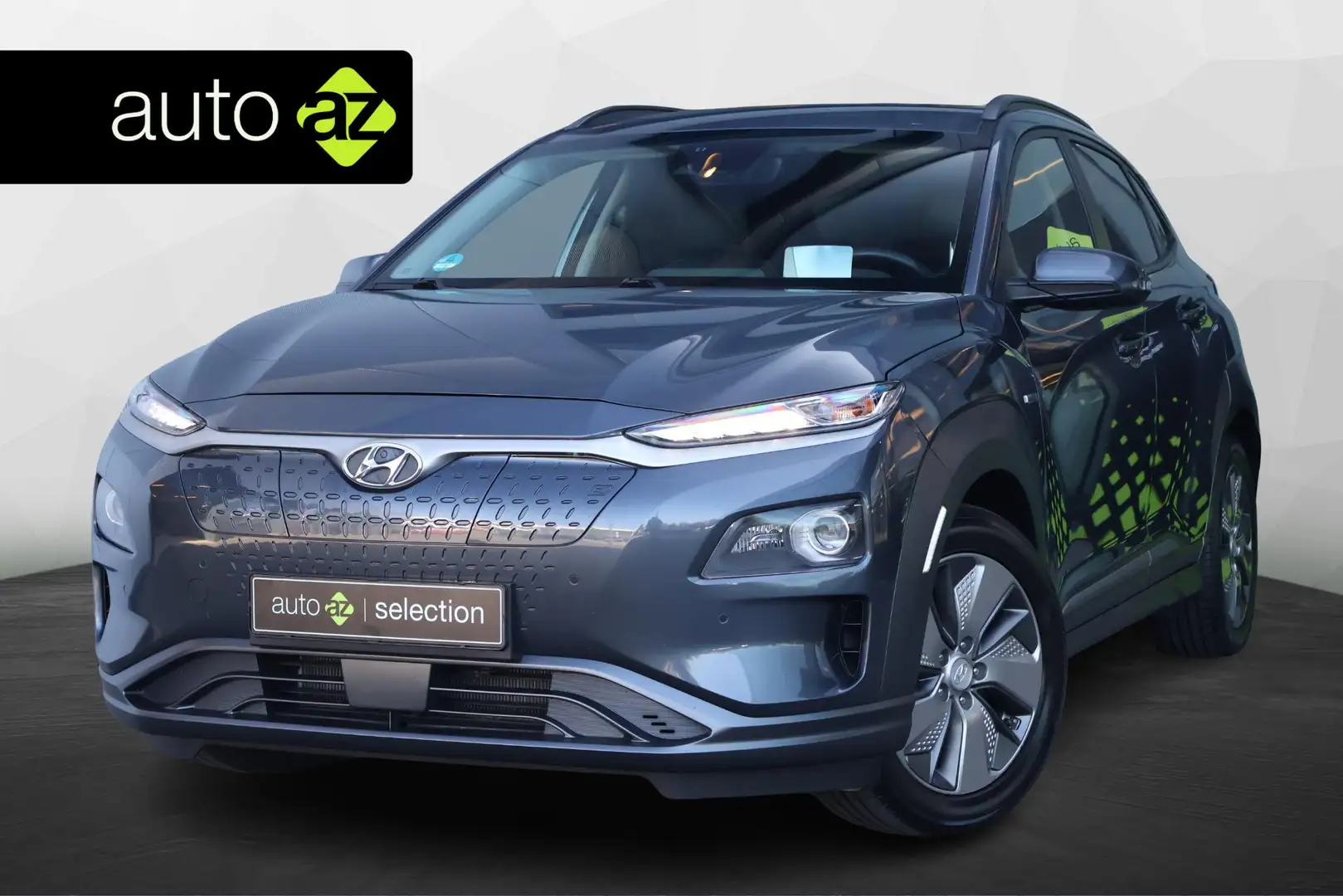 Hyundai KONA EV Premium 64 kWh Grijs - 1