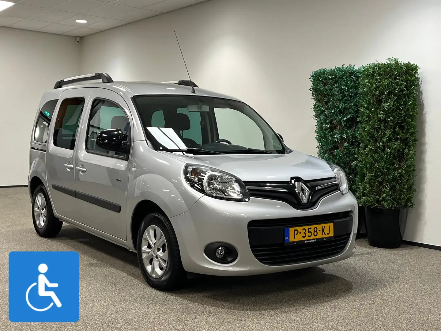 Renault Kangoo Rolstoelauto incl. Luchtvering 3+1 rolstoel geschi Gris - 1