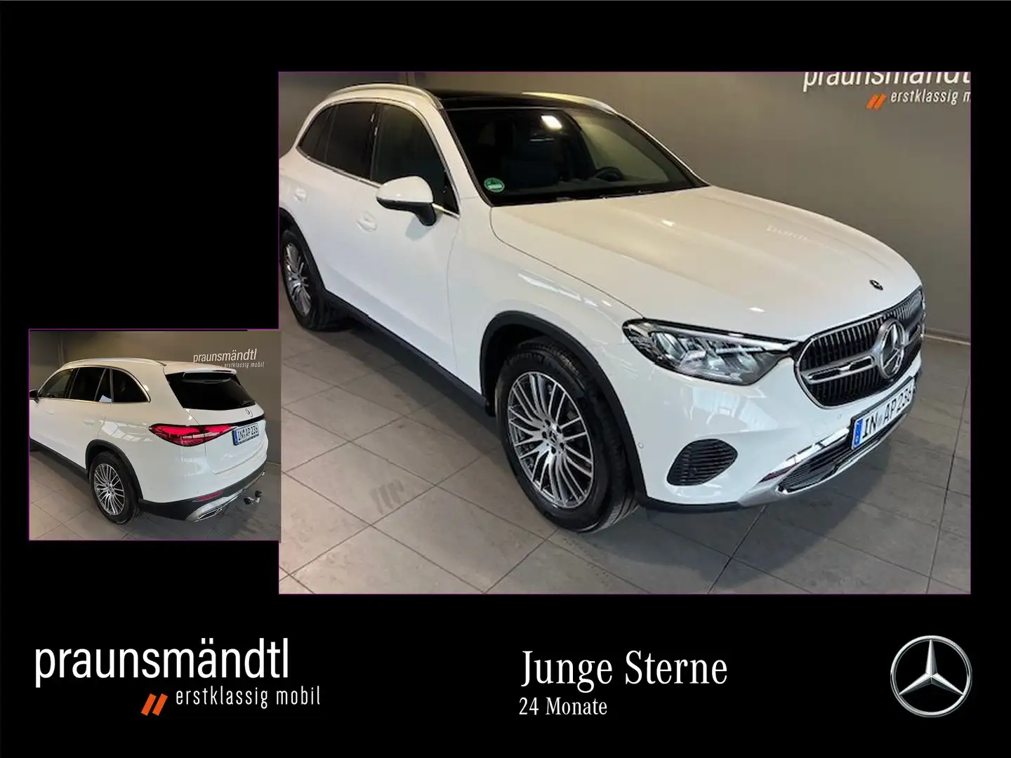 Mercedes-Benz GLC 220 d 4M Avantgarde AHK/Pano/Dist/Kamera/Tot Weiß - 1