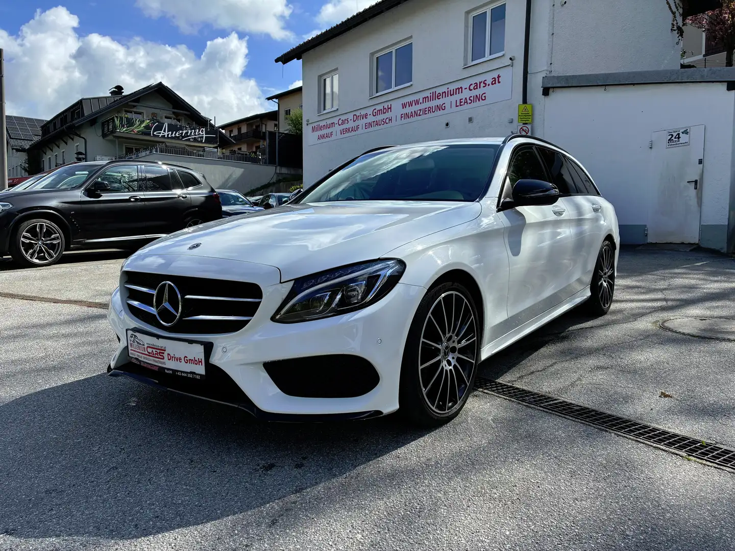Mercedes-Benz C 200 T d AutAMG Line bei Finanzierung Zinssatz fix 6,2% Weiß - 1