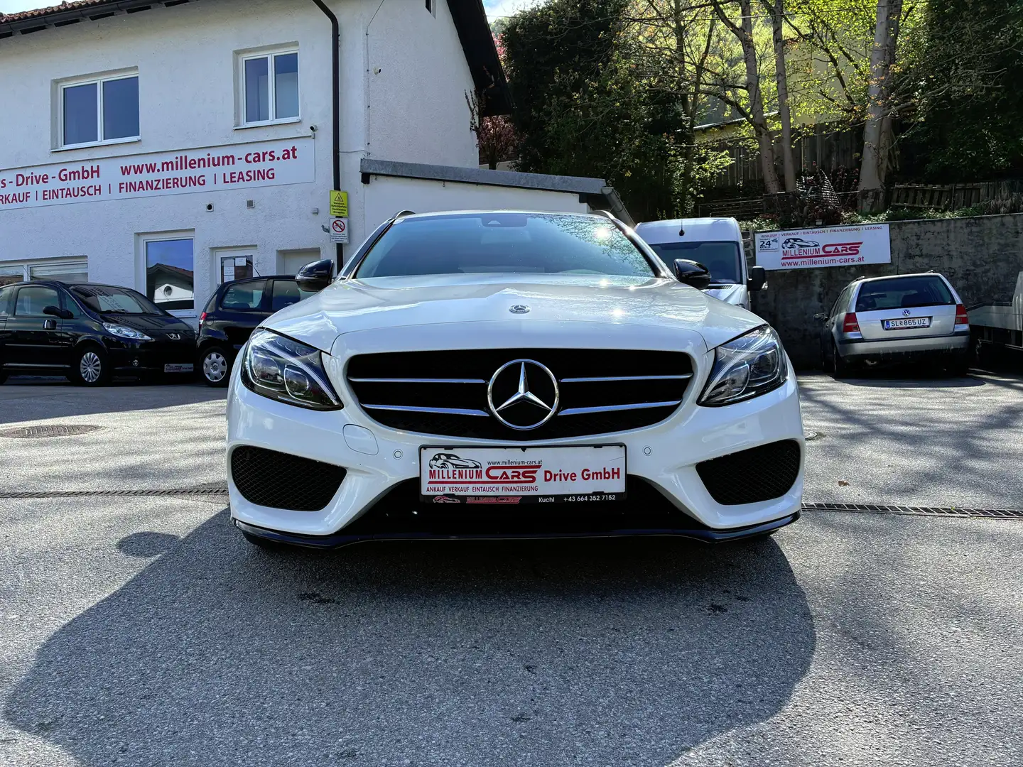 Mercedes-Benz C 200 T d AutAMG Line bei Finanzierung Zinssatz fix 6,2% Weiß - 2