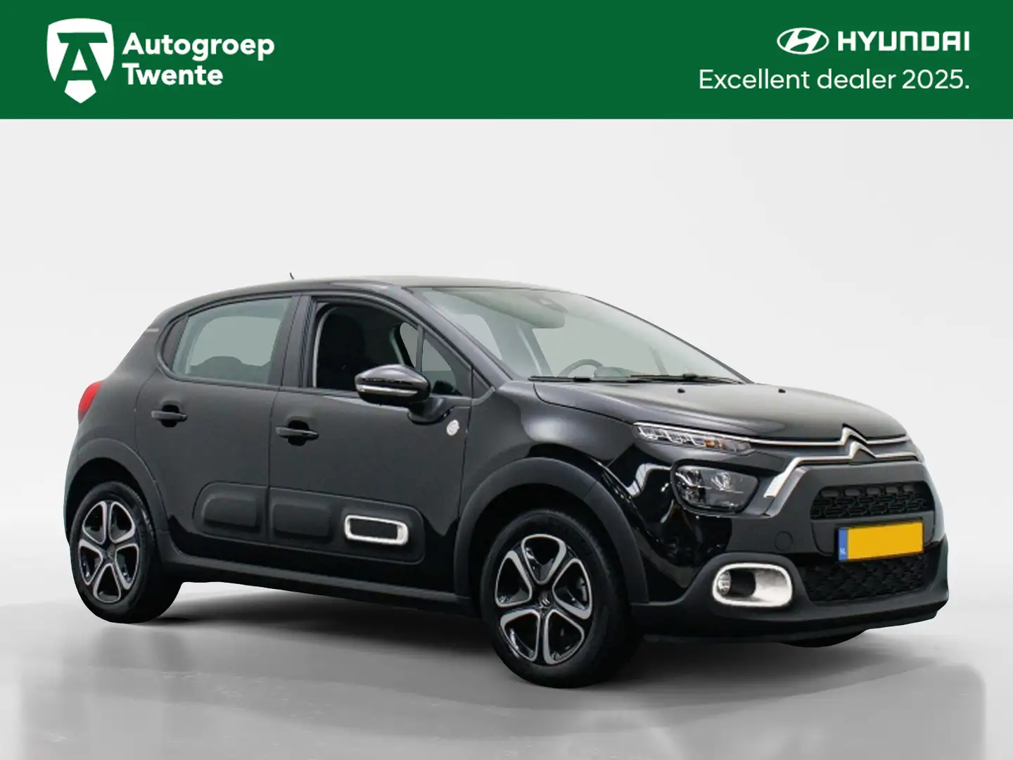 Citroen C3 1.2 PT Feel | Navigatie via App | Climate control Zwart - 1
