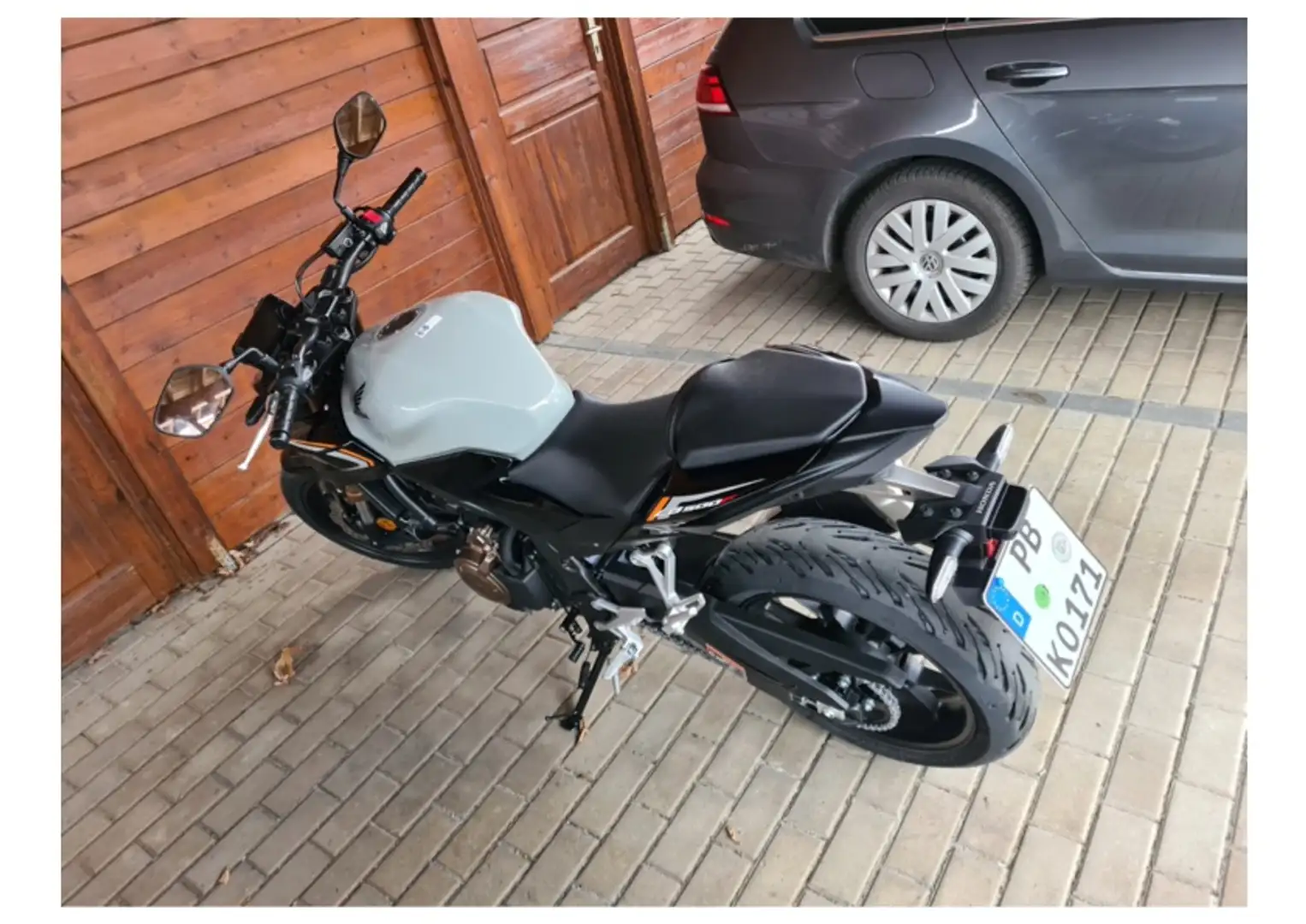 Honda CB 500 Plateado - 2