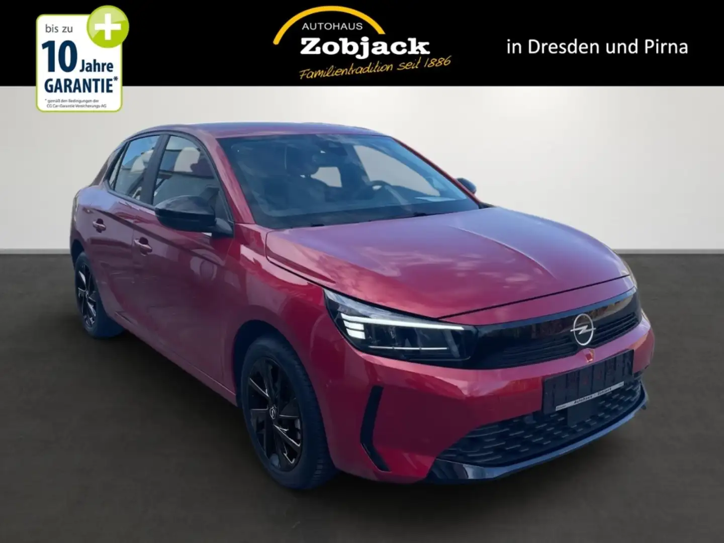 Opel Corsa F 1.2 SHZ Kamera Alu Allwetter DAB Rot - 2
