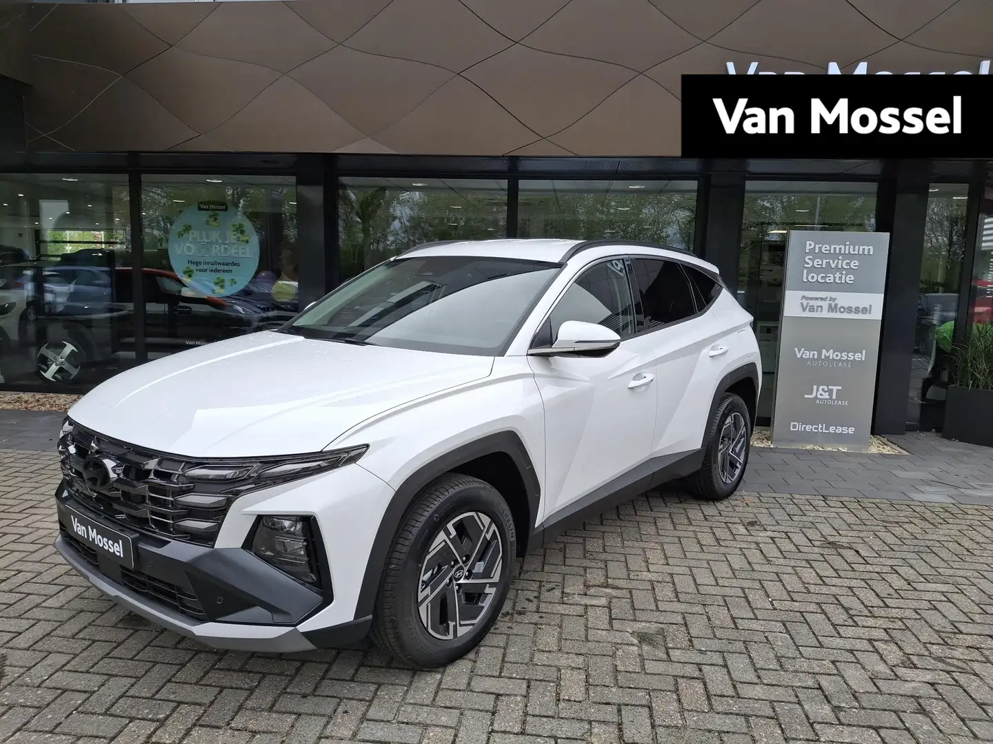 Hyundai TUCSON 1.6 T-GDI HEV Comfort Smart Automaat| Apple Carpla Wit - 1