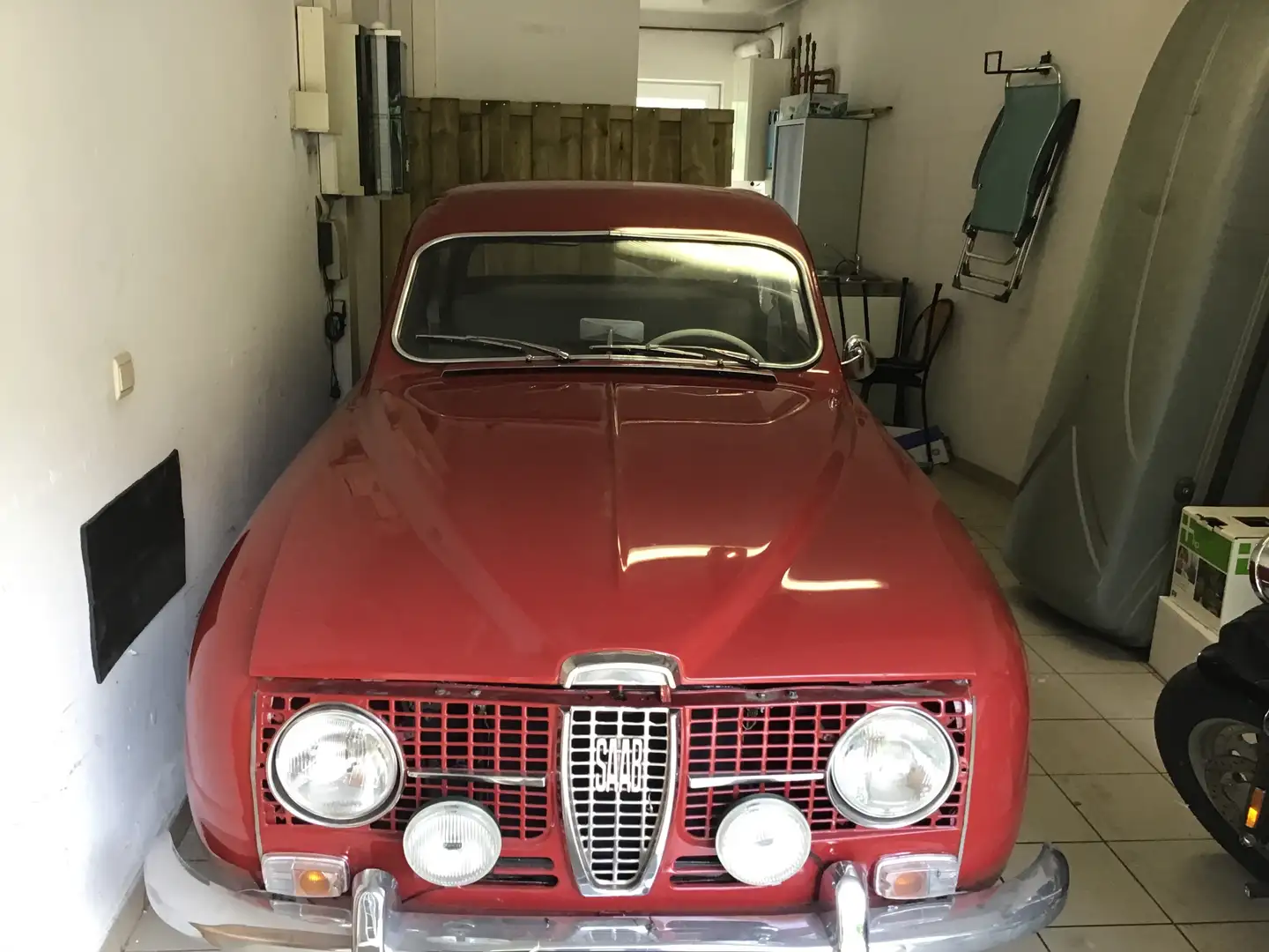 Saab 96 Red - 2