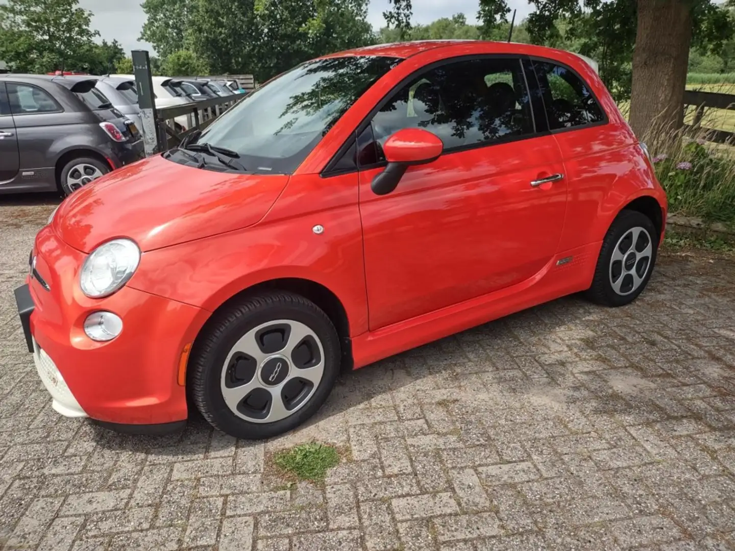 Fiat 500 E- Classic-Summer Sale tot 2000 eur Korting!! Oranje - 1