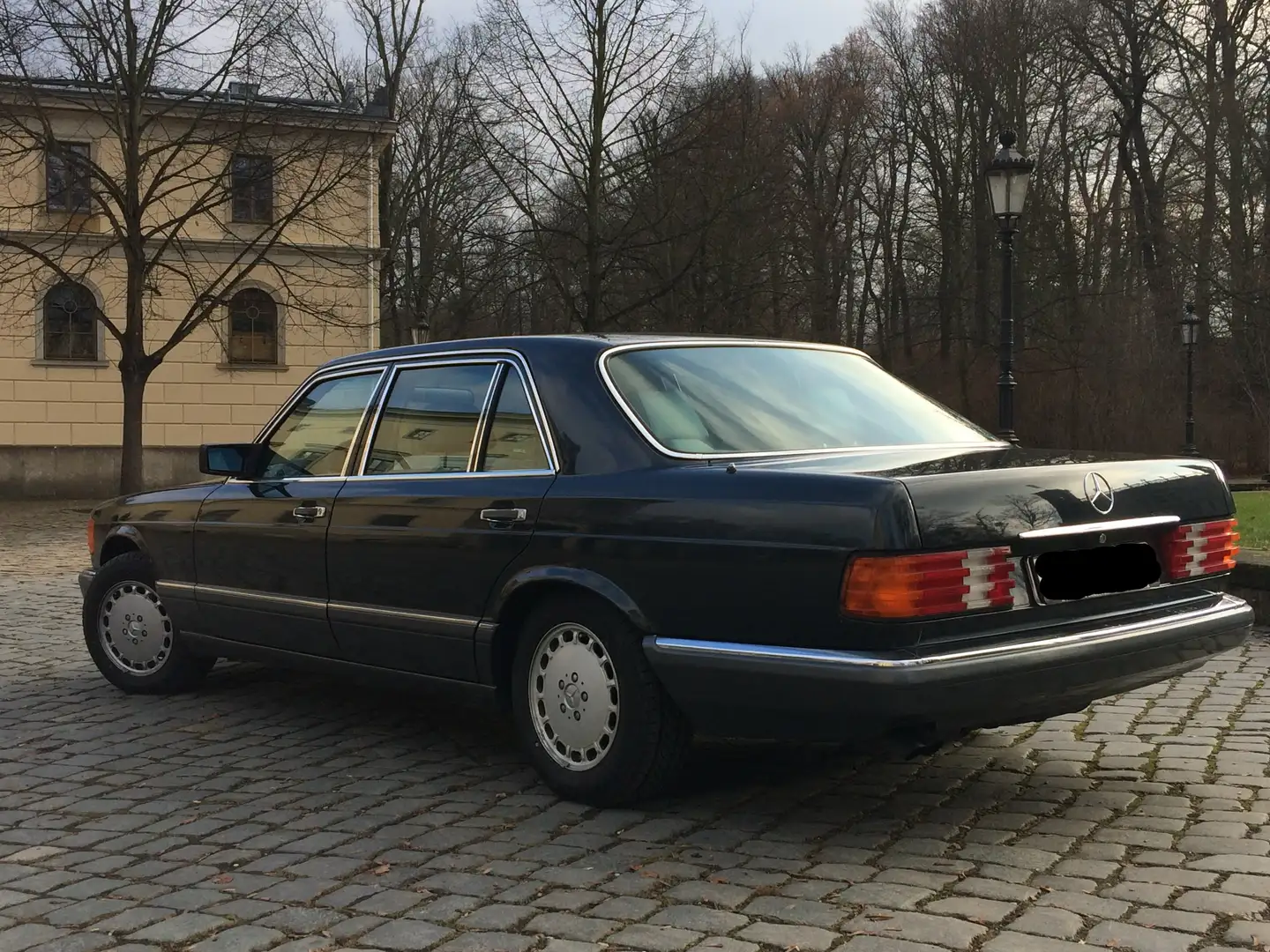 Mercedes-Benz S 500 W126 500 SEL aus Sammlung in bestem Zustand Nero - 2