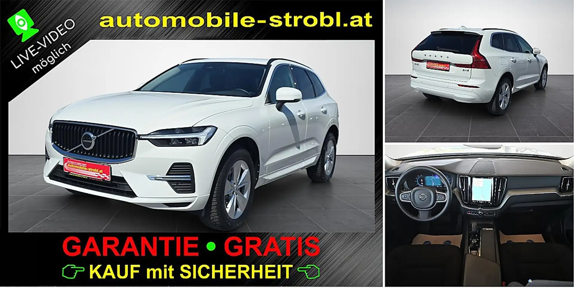 Volvo XC60 B4 AWD Mom.*Pilot-Assist*Virt.C*LED*GARANTIE* Weiß - 1