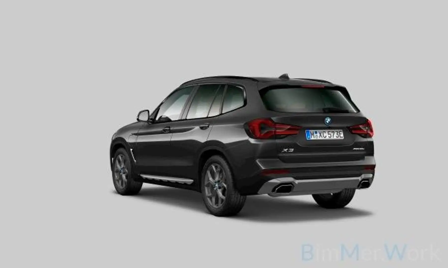 BMW X3 xD30e Facelift 360°Kam LEDER HiFi Gris - 2