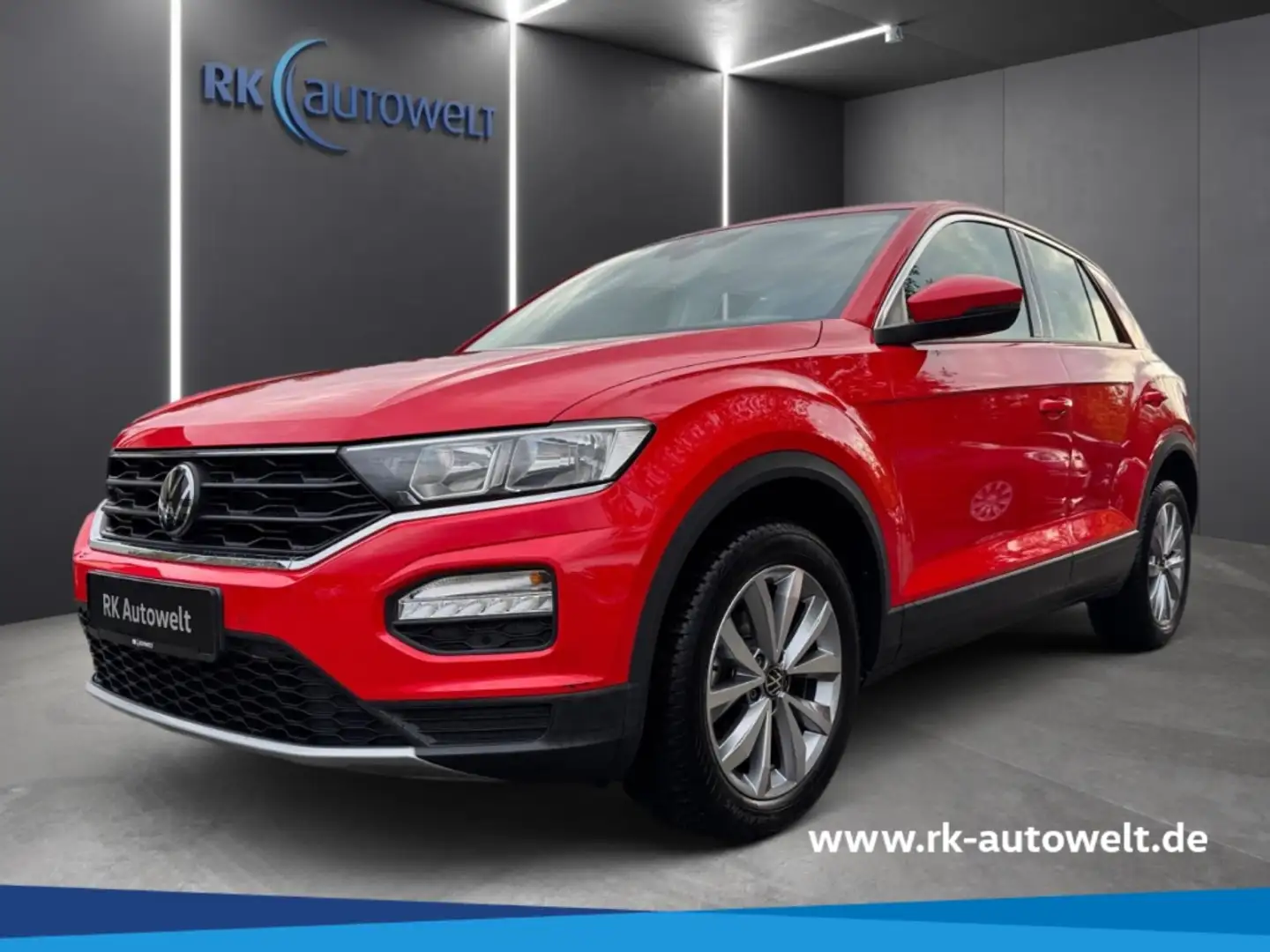 Volkswagen T-Roc Style 1.5 TSI DSG Navi Climatronic Sitzheizung Rot - 1
