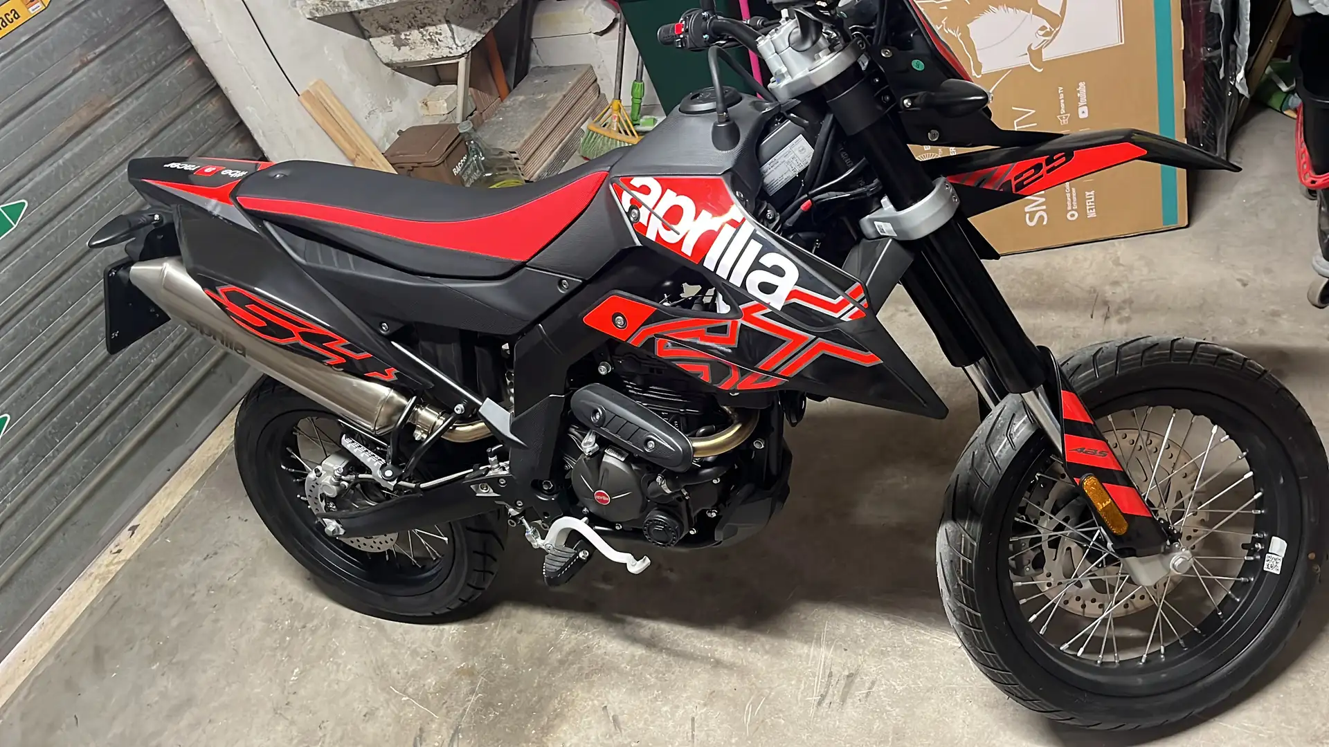 Aprilia SX 125 abs Roşu - 1