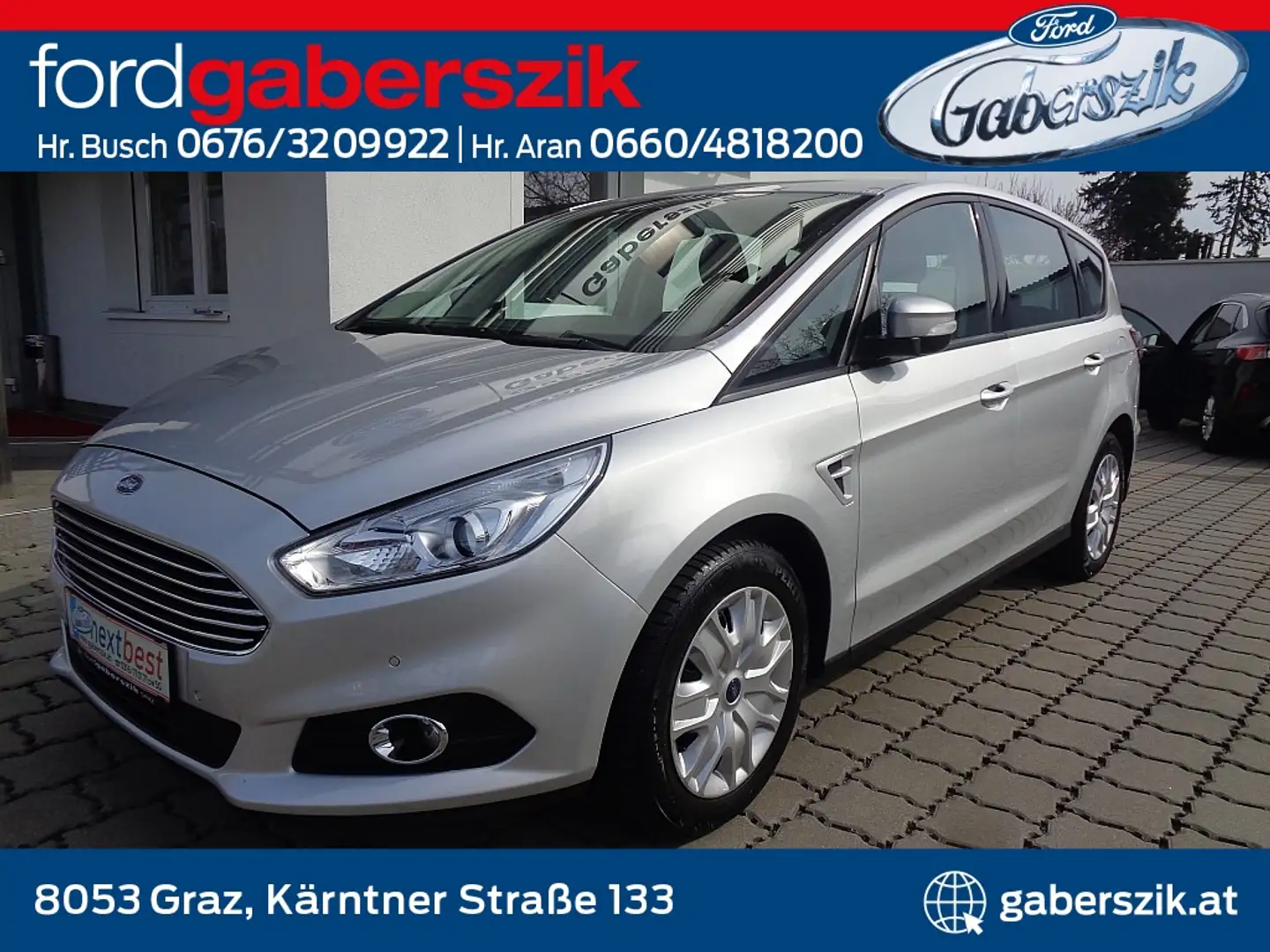 Ford S-Max Trend 2.0 TDCi Auto-Start/Stop Silber - 1